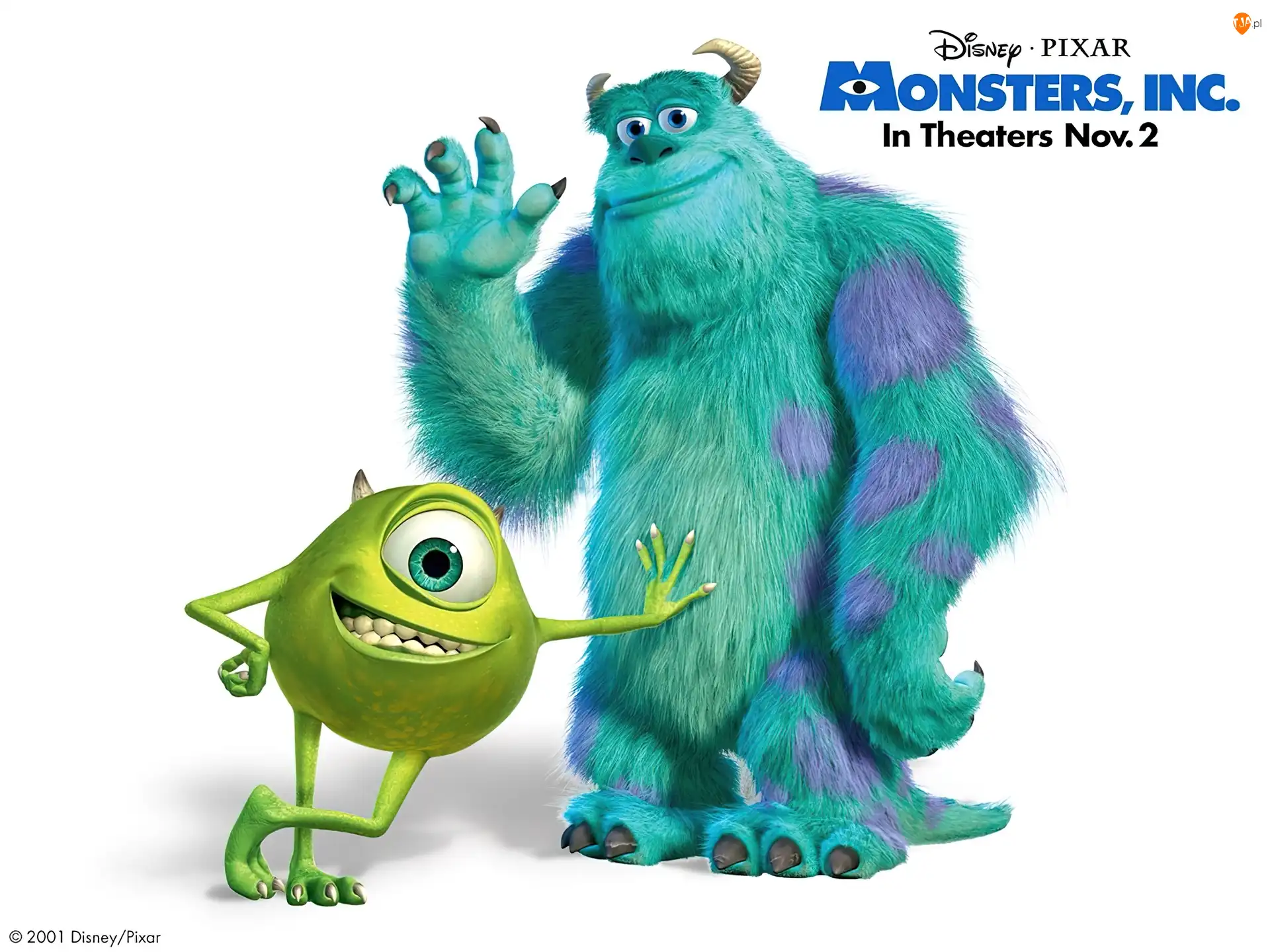stworki, Potwory i Spółka, Monsters Inc