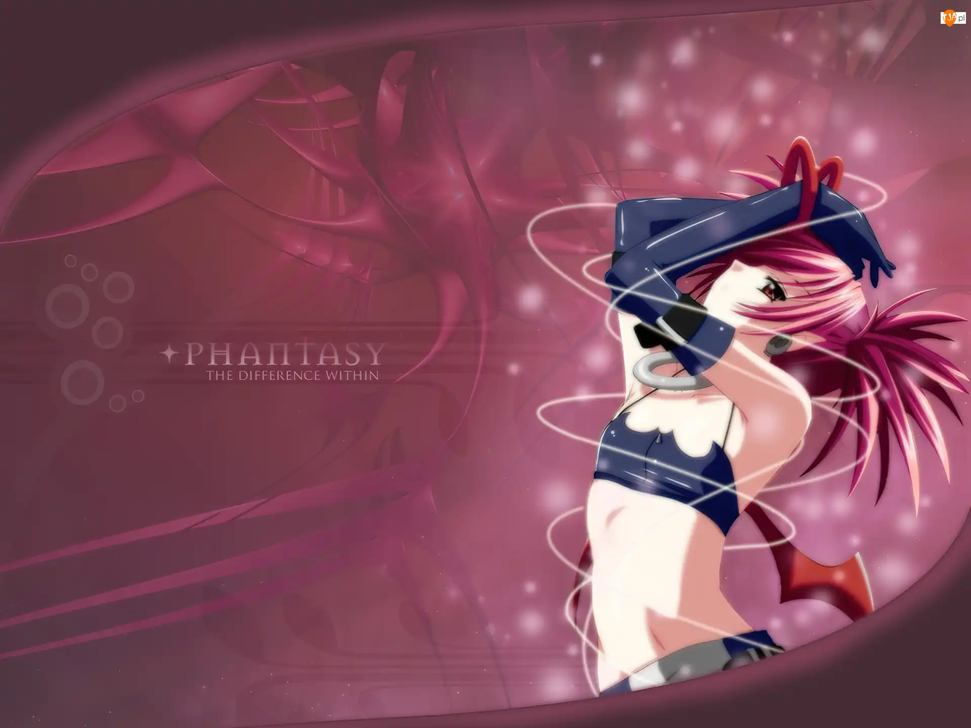 skrzydła, Disgaea, gwiazdy, dziewczyna