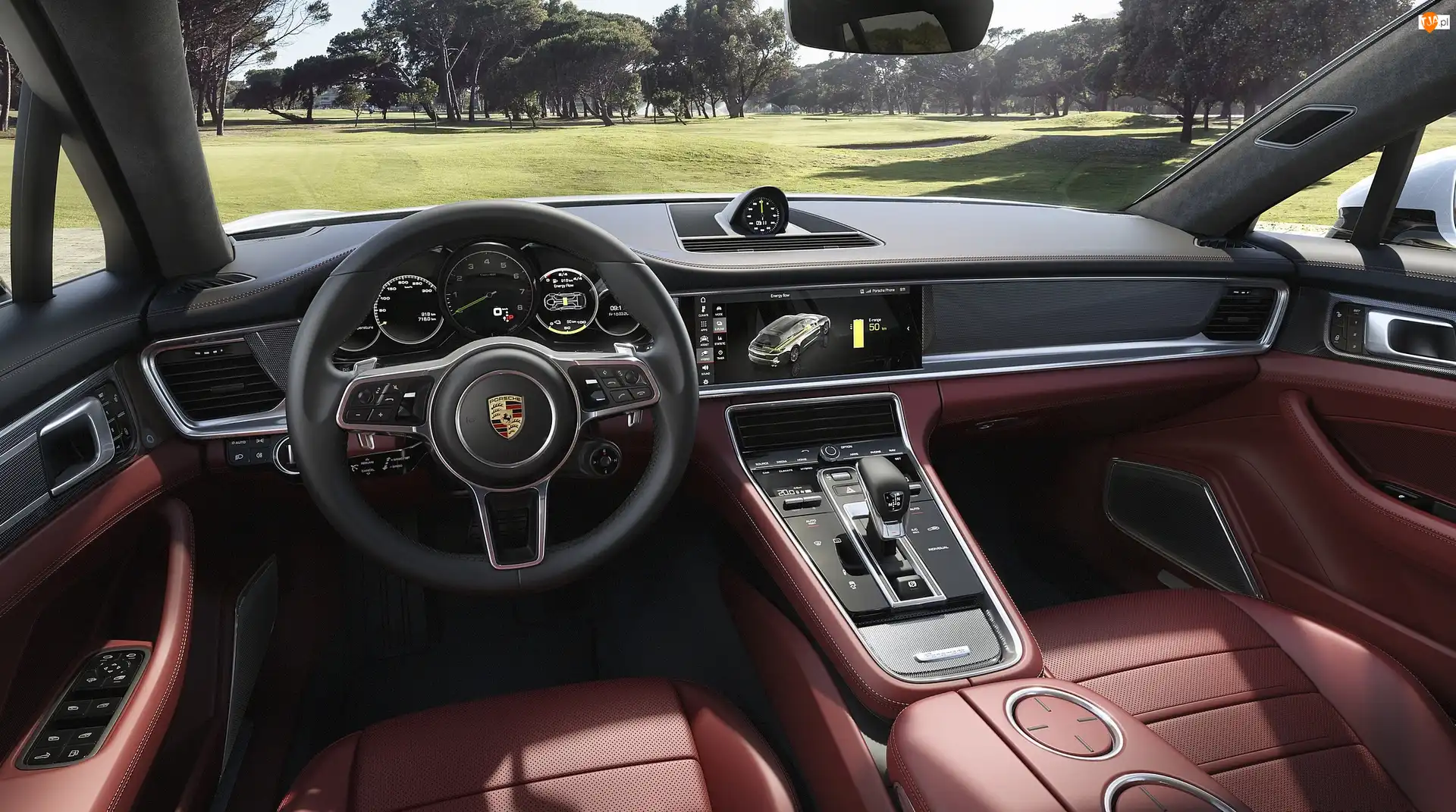 Wnętrze, Panamera 4 E-Hybrid Sport Turismo, 2017