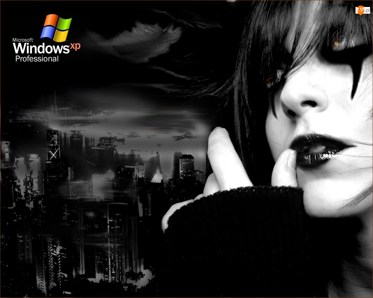 Gothic, Windows XP, Kobieta