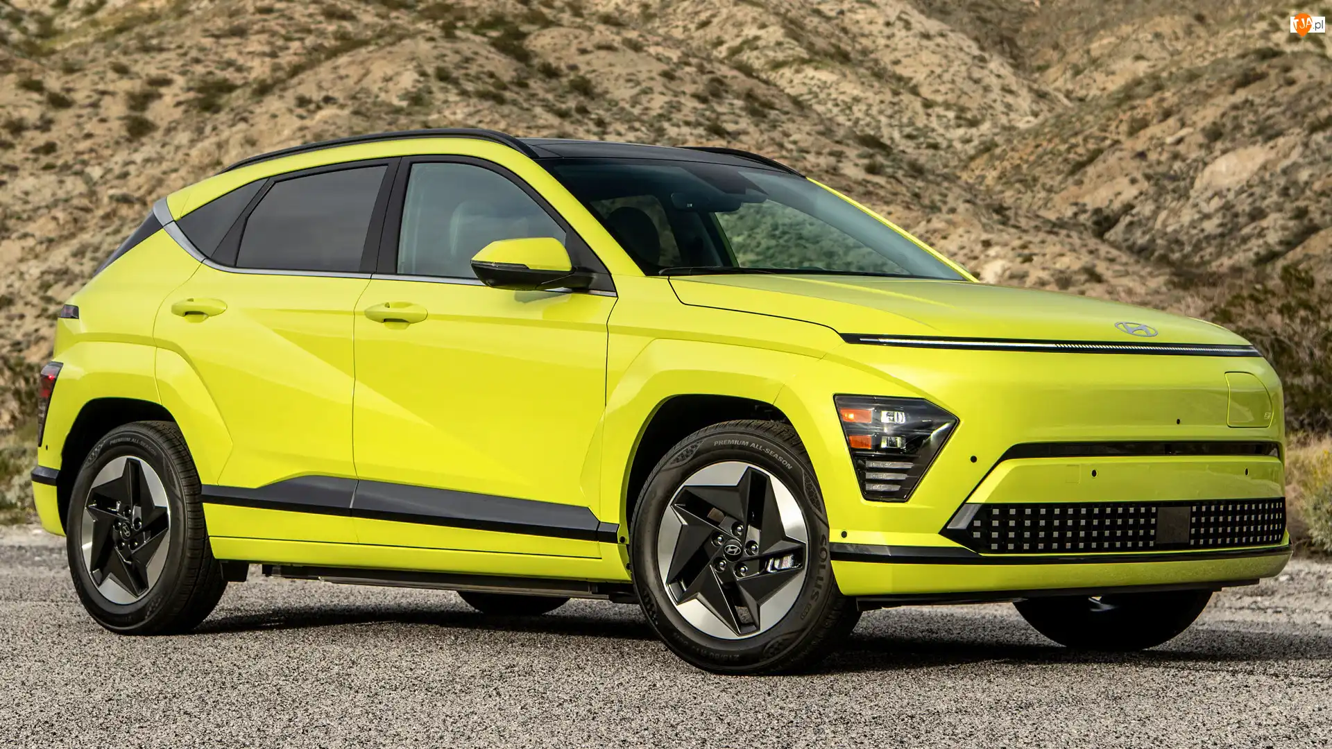 Hyundai Kona Electric, Żółty