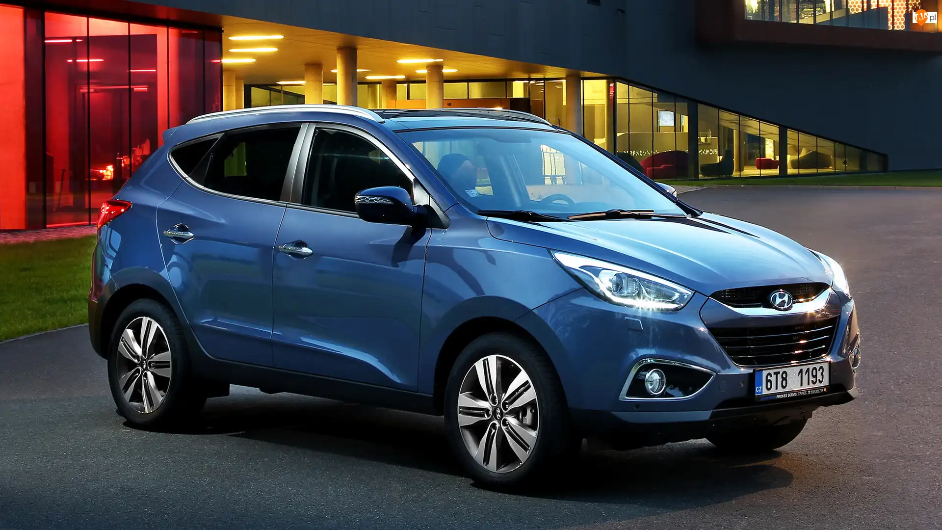 Hyundai ix35, Niebieski