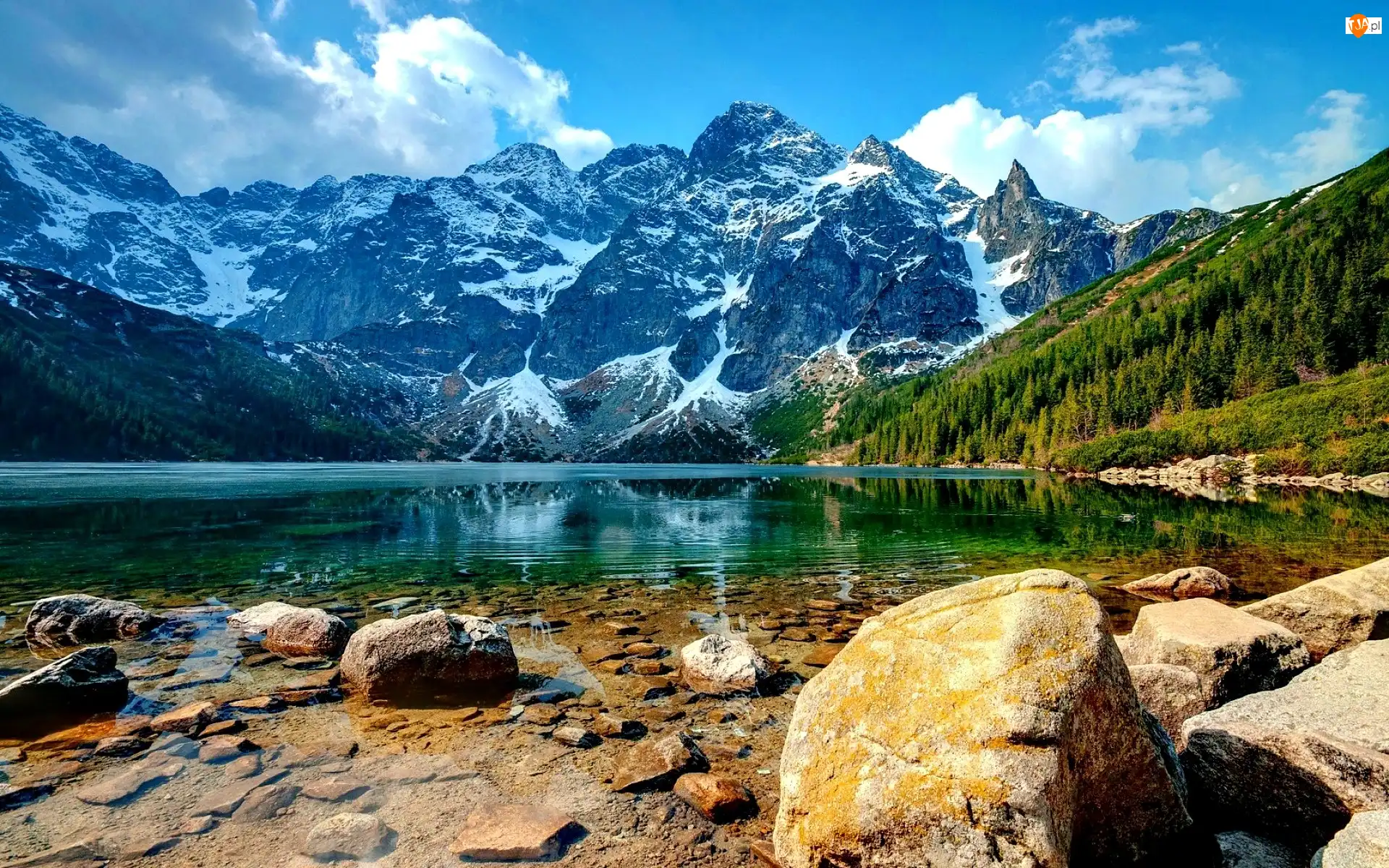 Morskie Oko, Jezioro, Góry, Tatry Wysokie