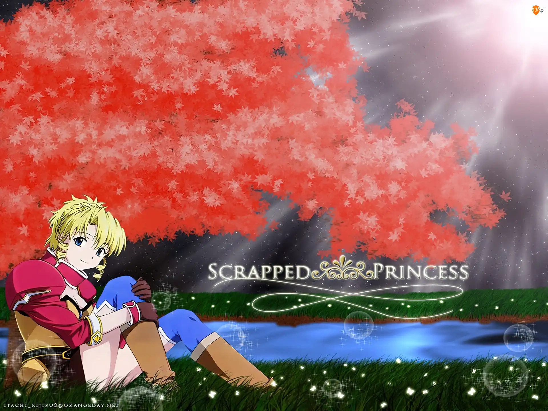 trawka, Scrapped Princess, blond włosy