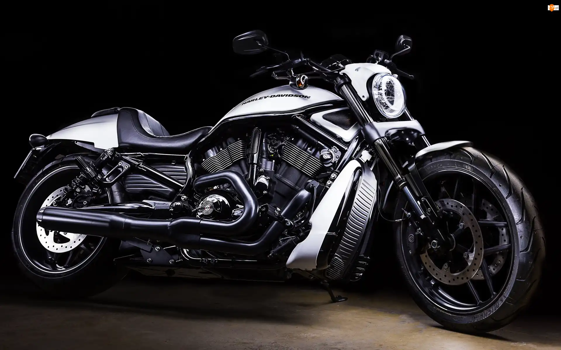 Tło, Motocykl, Harley Davidson, Ciemne