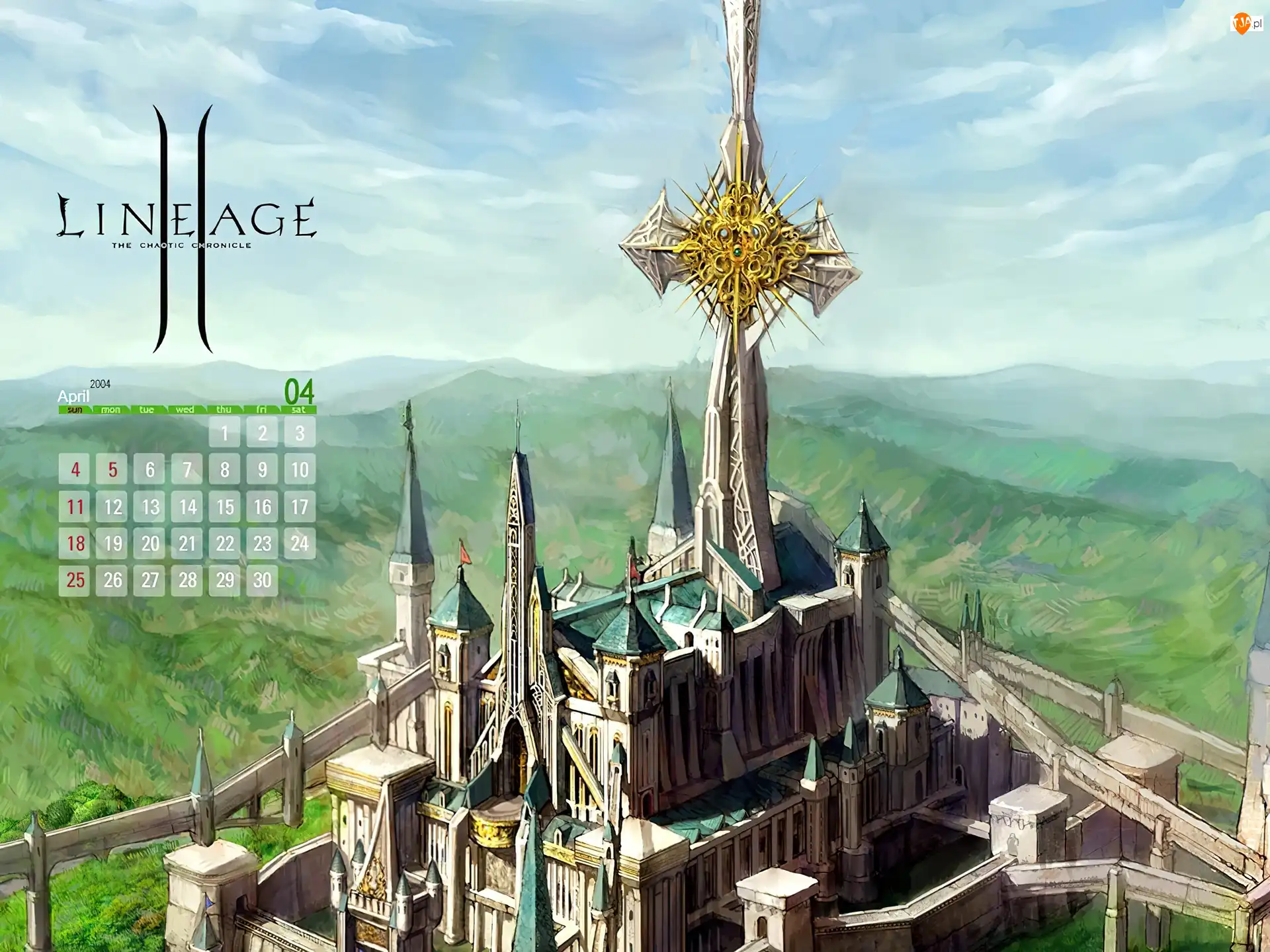 krzyż, Lineage 2, wzgórze, świątynia