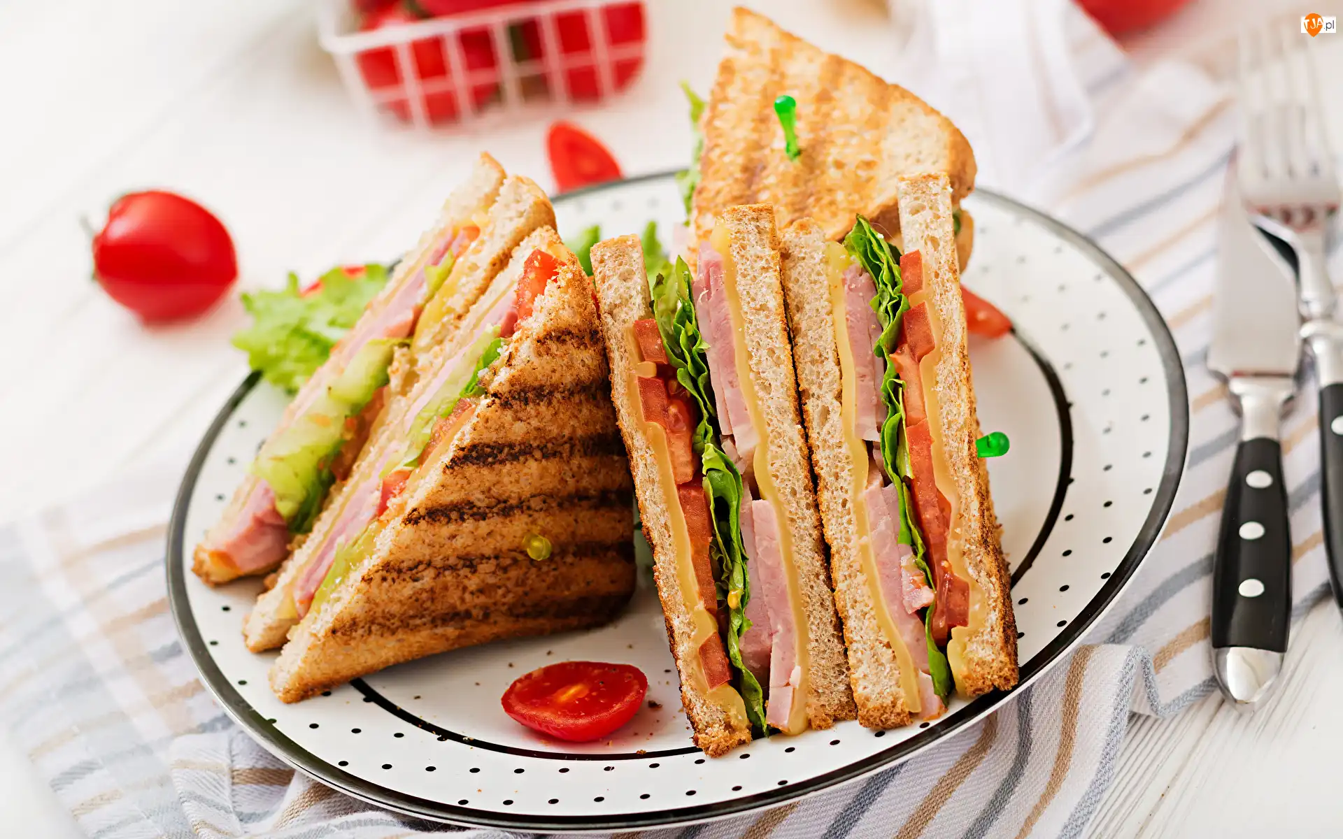 Talerz, Kanapki, Sandwich