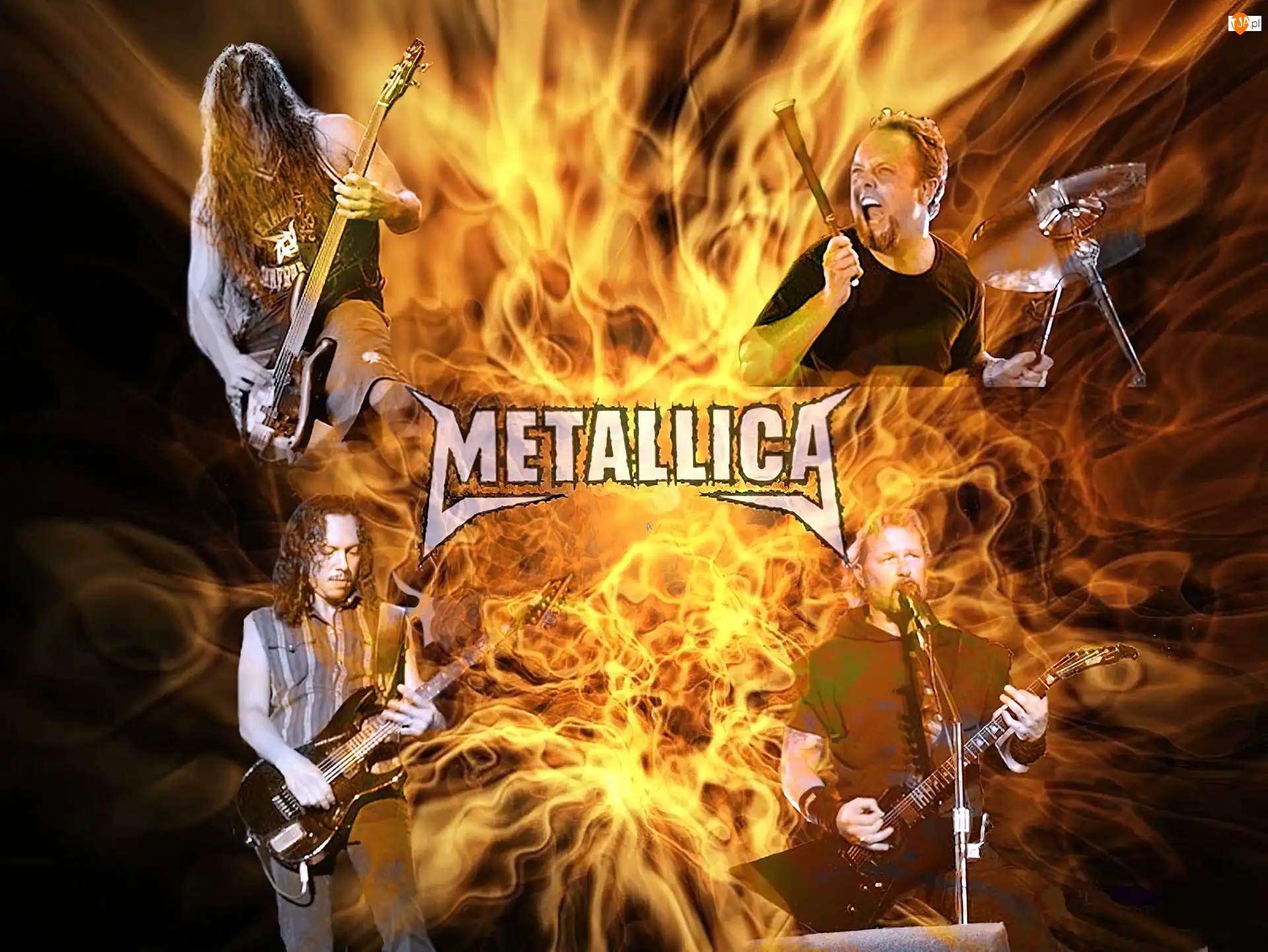 Płomienie, Metallica