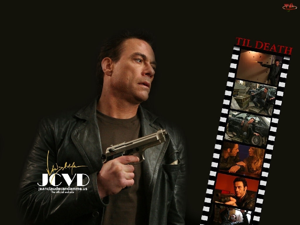 pistolet, Jean Claude Van Damme, klisz