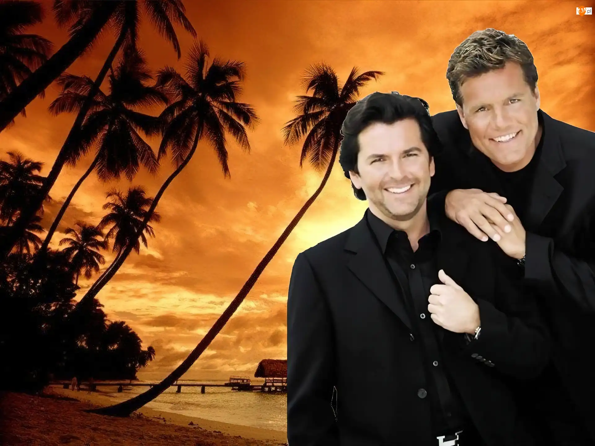 Plaża, Modern Talking, Zachód, Słońca
