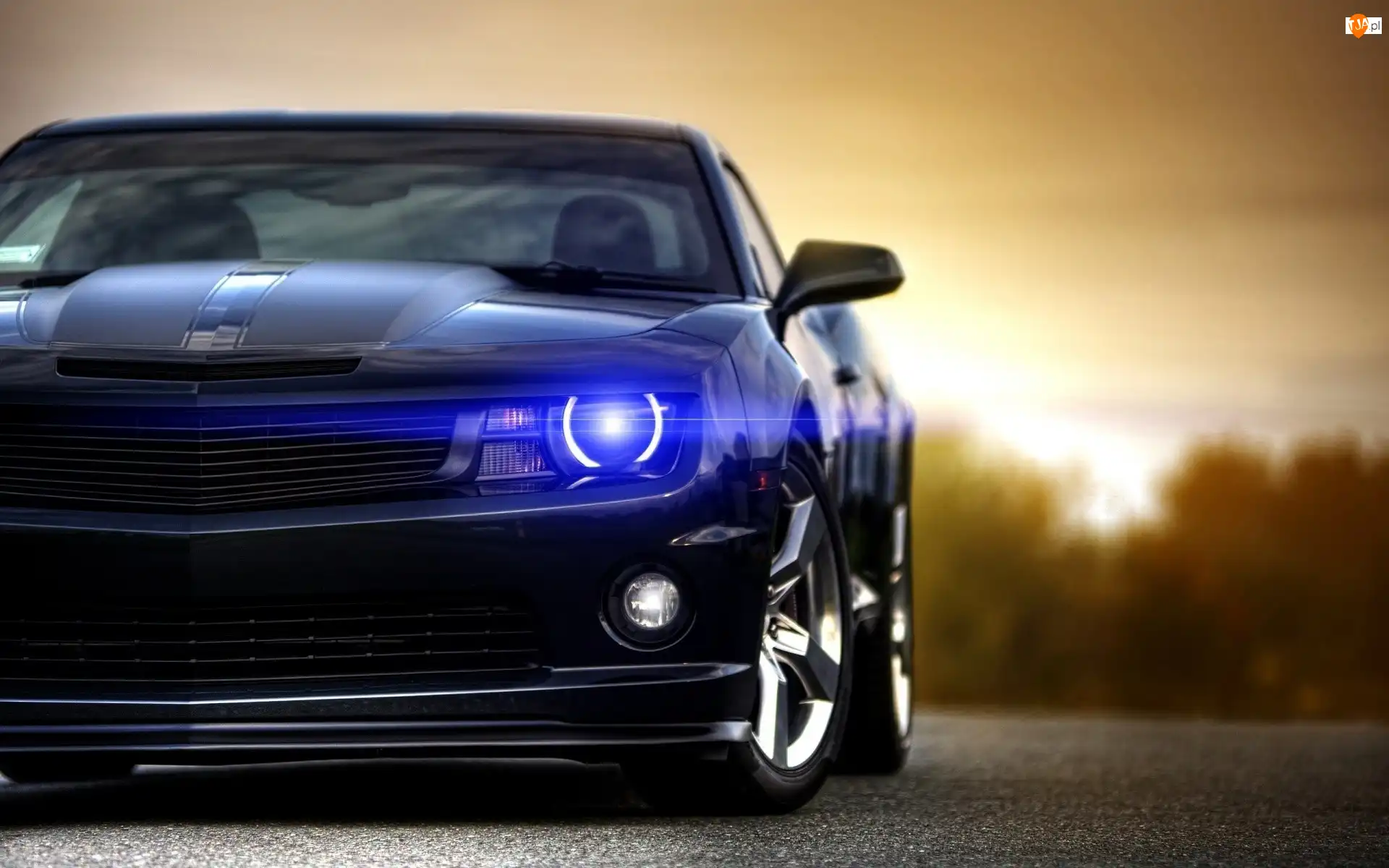 Camaro, Samochód, Światło, Chevrolet
