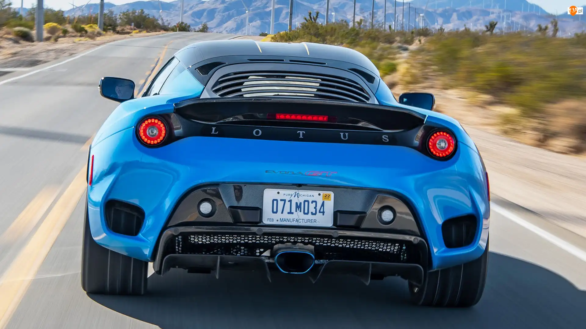 Tył, Lotus Evora GT