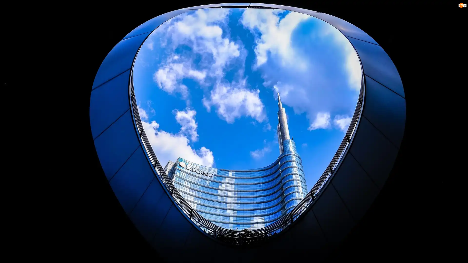 Unicredit Tower, Włochy, Mediolan, Wieżowiec