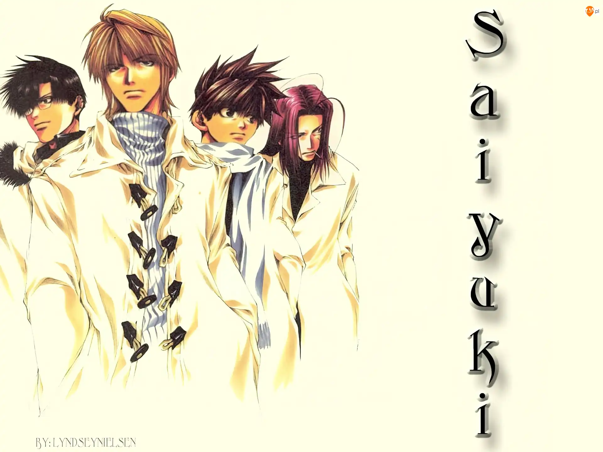 kremowe, Saiyuki, w płaszczach