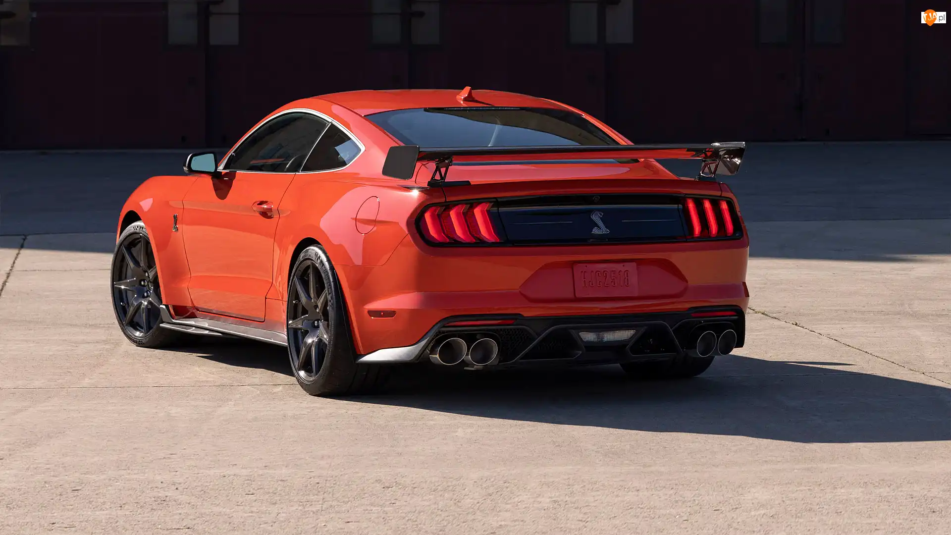 Tył, Ford Mustang Shelby GT500