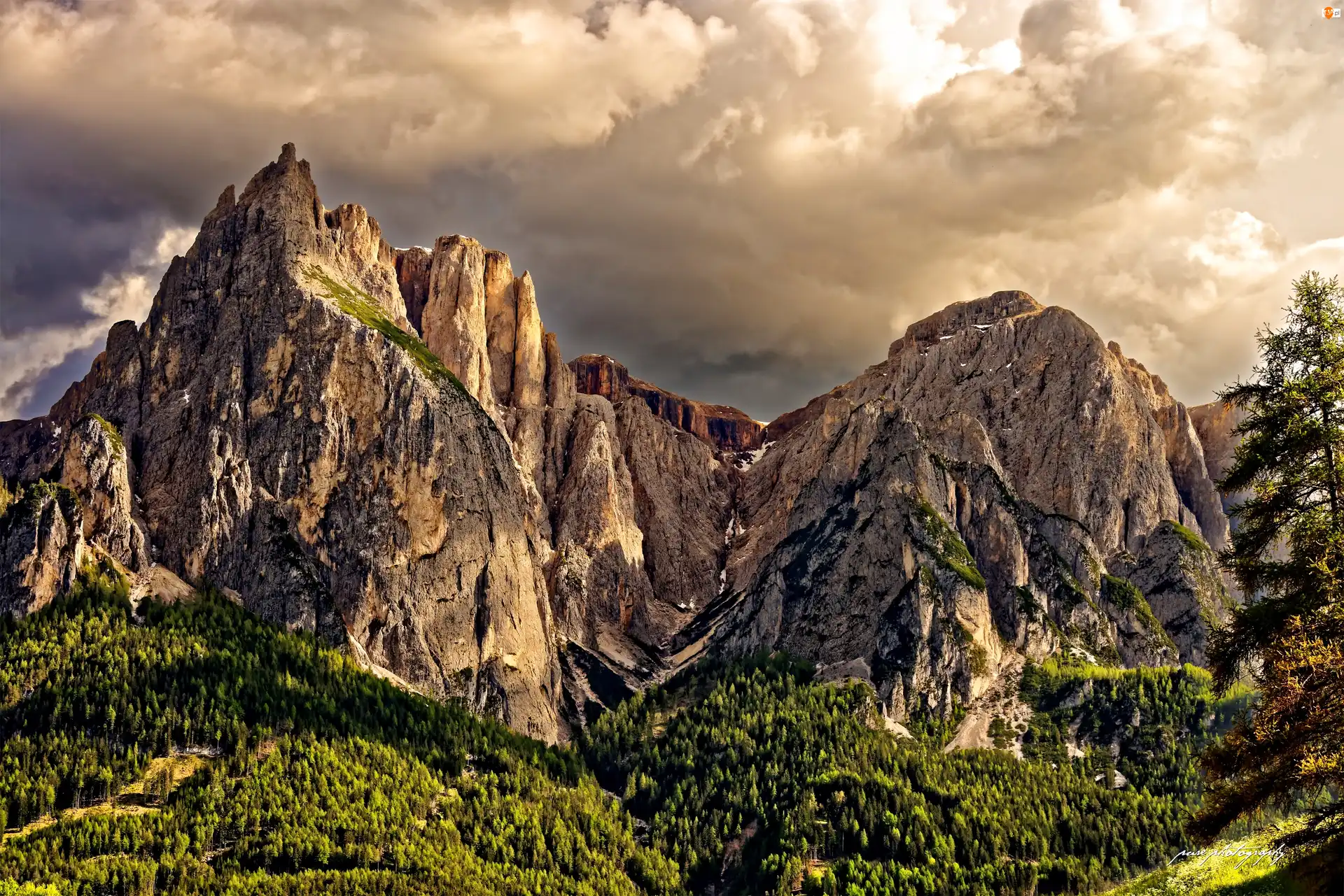 Włochy, Dolomity, Region, Trentino