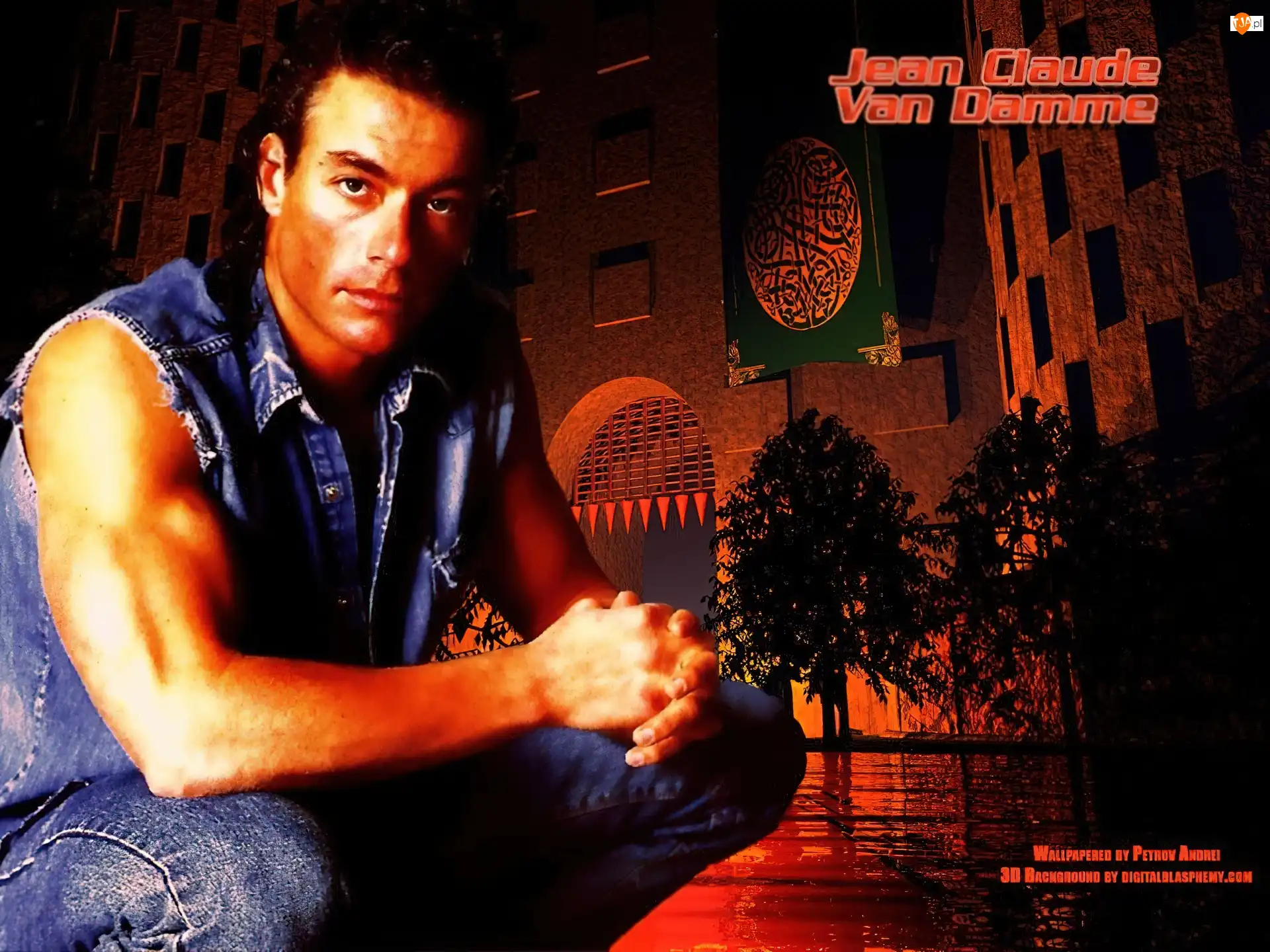 długie włosy, Jean Claude Van Damme