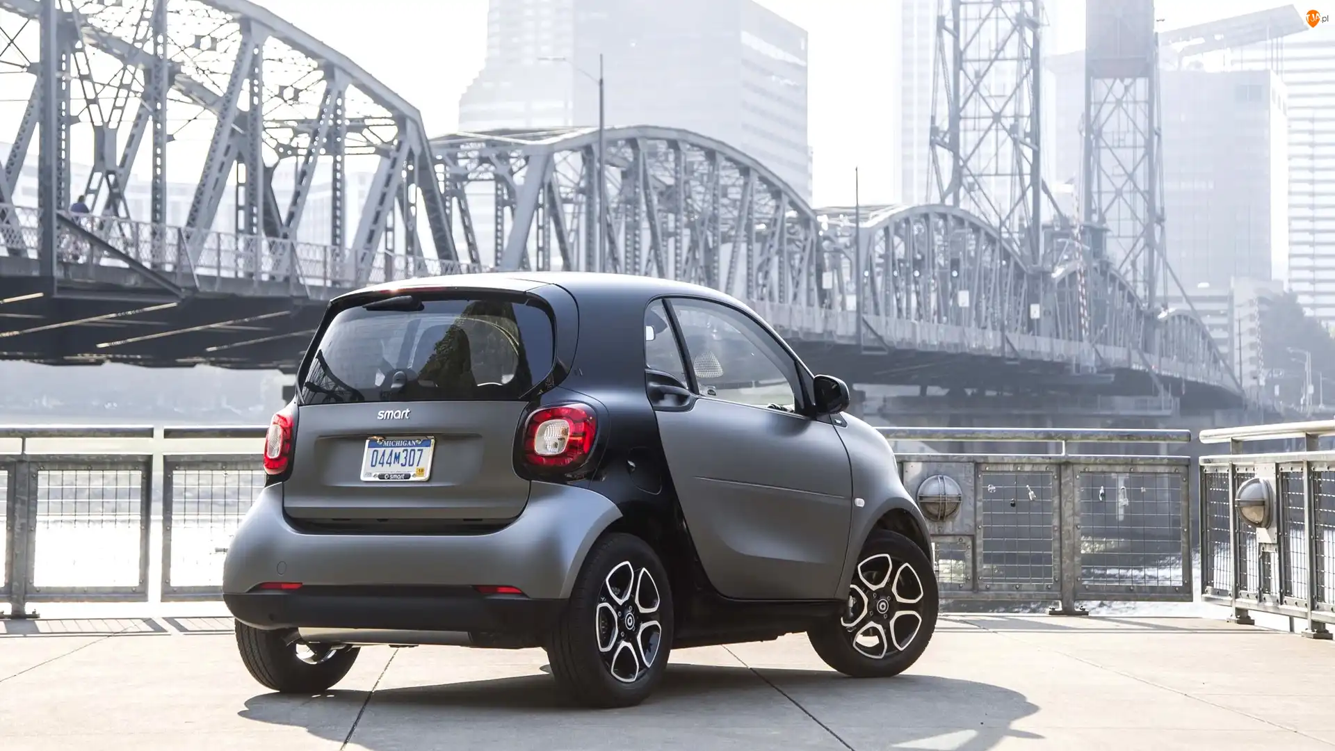 Most, Smart, Fortwo, Tył