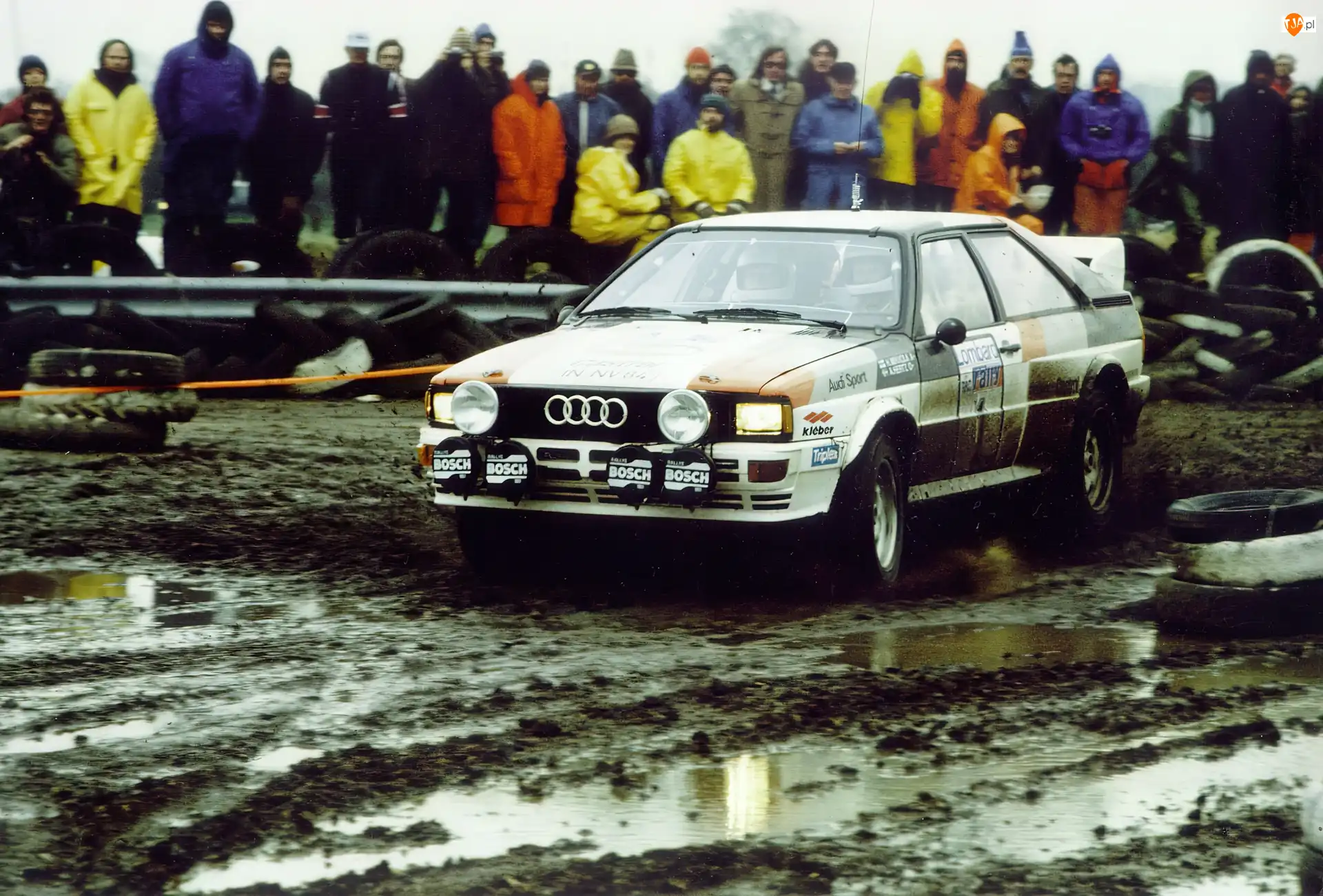Rajd, Audi Quattro, Błotny