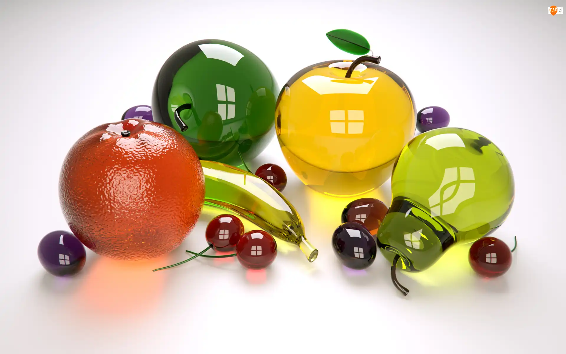 Owoce, Grafika 3D
