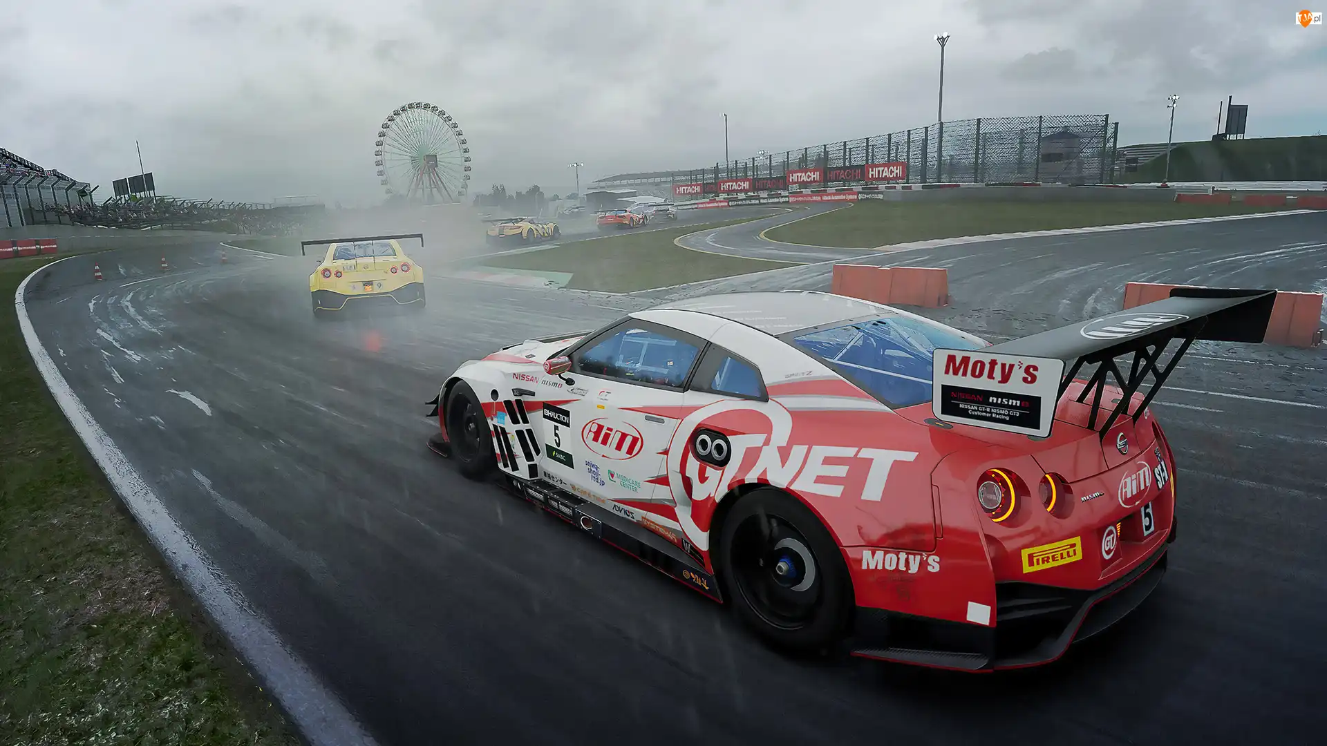 Assetto Corsa Competizione, Samochód, Mgła, Gra, Wyścig, Tor, Nissan