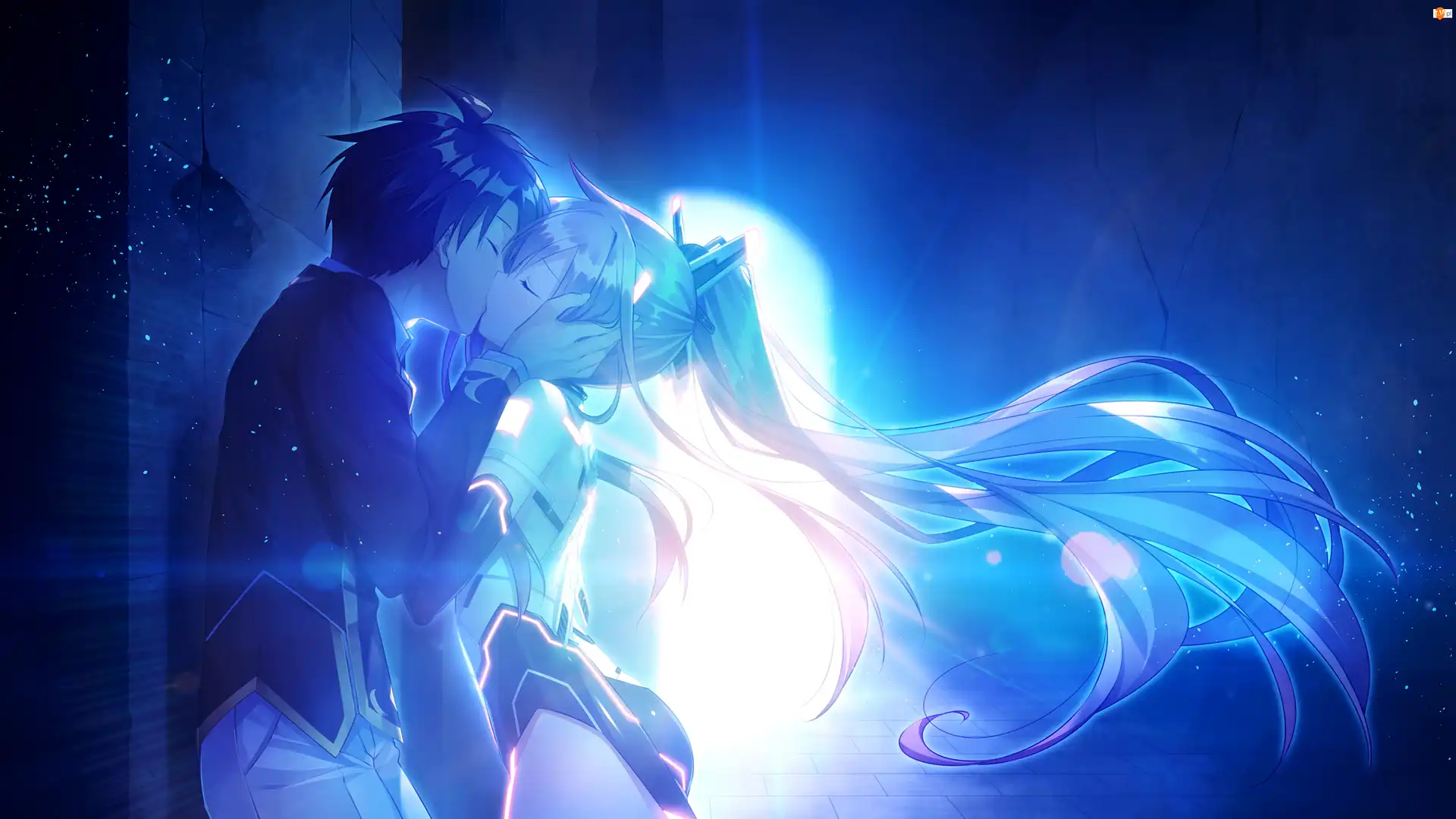 Pocałunek, Anime, Noc