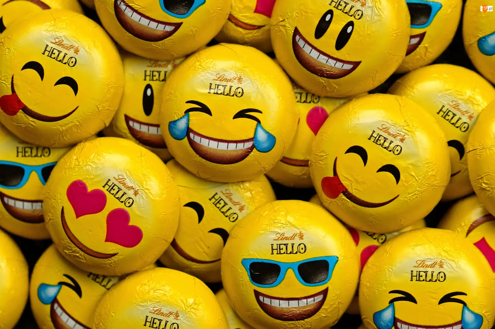 Smutki, Czekoladki, Lindt Hello Mini Emotis, Uśmiech