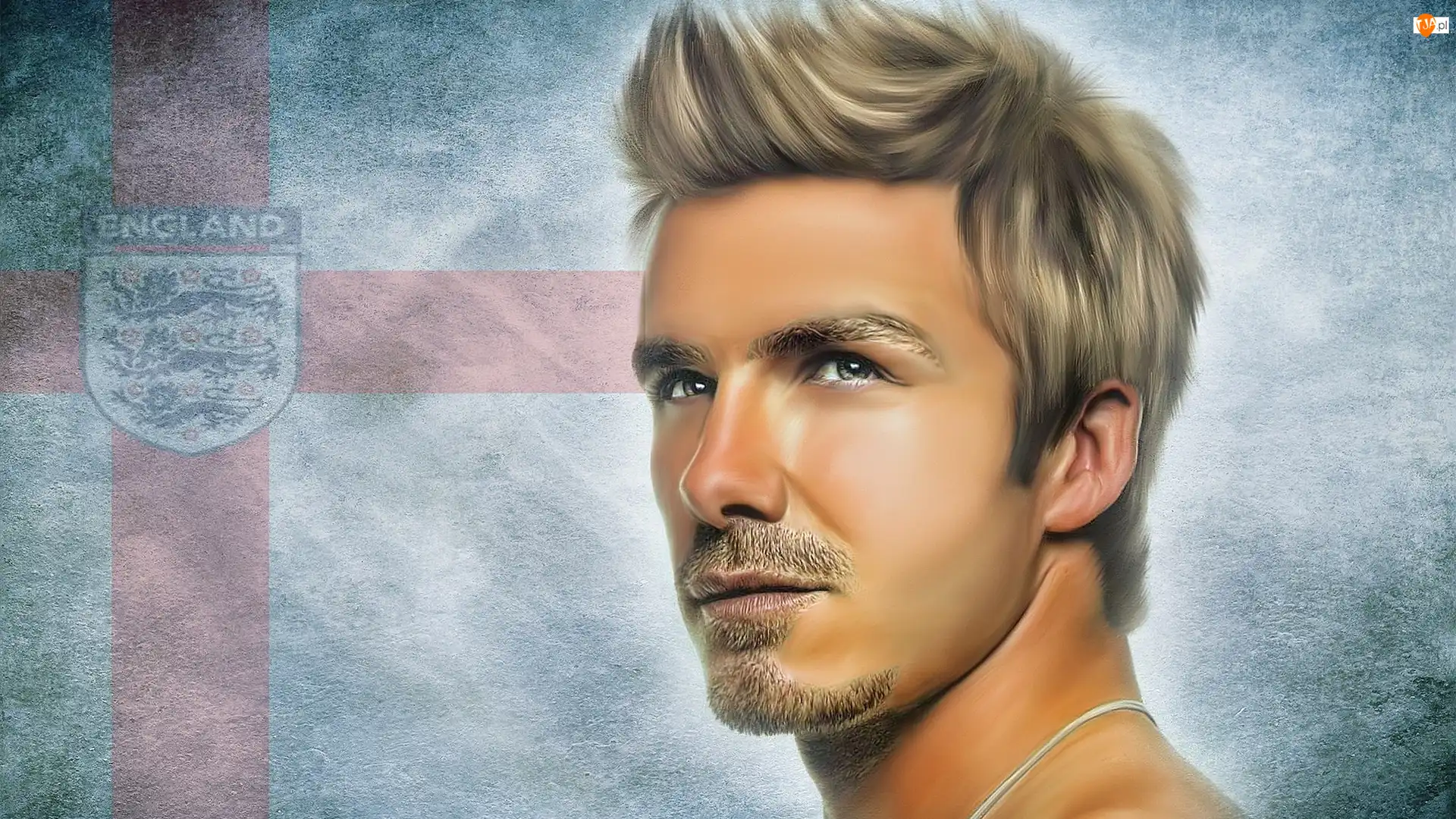 Grafika, David Beckham, Piłkarz