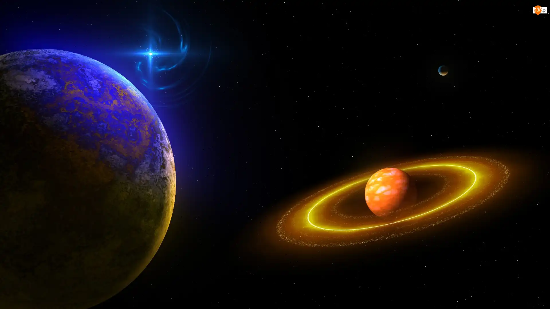 Kosmos, Planeta, Gwiazda, Słońce