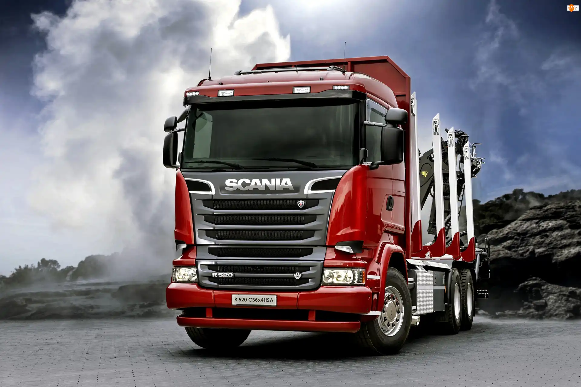 Scania R520 V8, Ciężarówka, Ciągnik