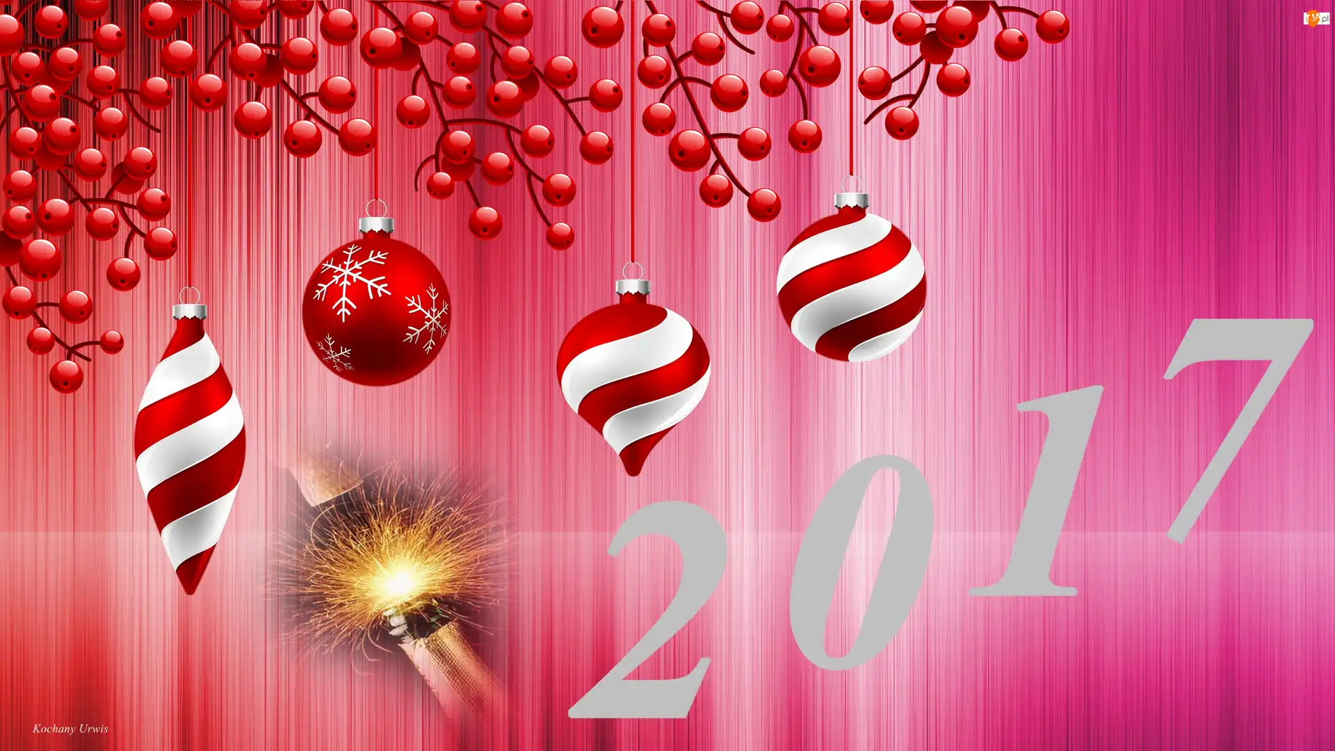 Bombki, Nowy Rok 2017