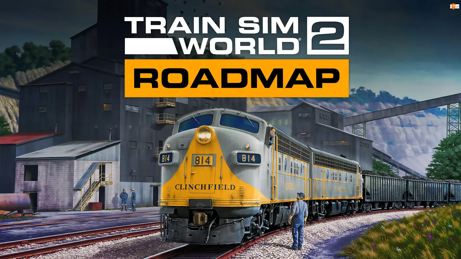 Train Sim World 2 Roadmap, Gra, Towarowy, Tory, Pociąg, Stacja
