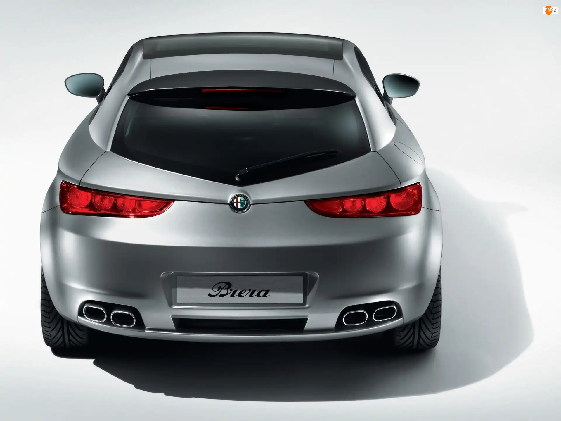 Wydechowy, Alfa Romeo Brera, Układ