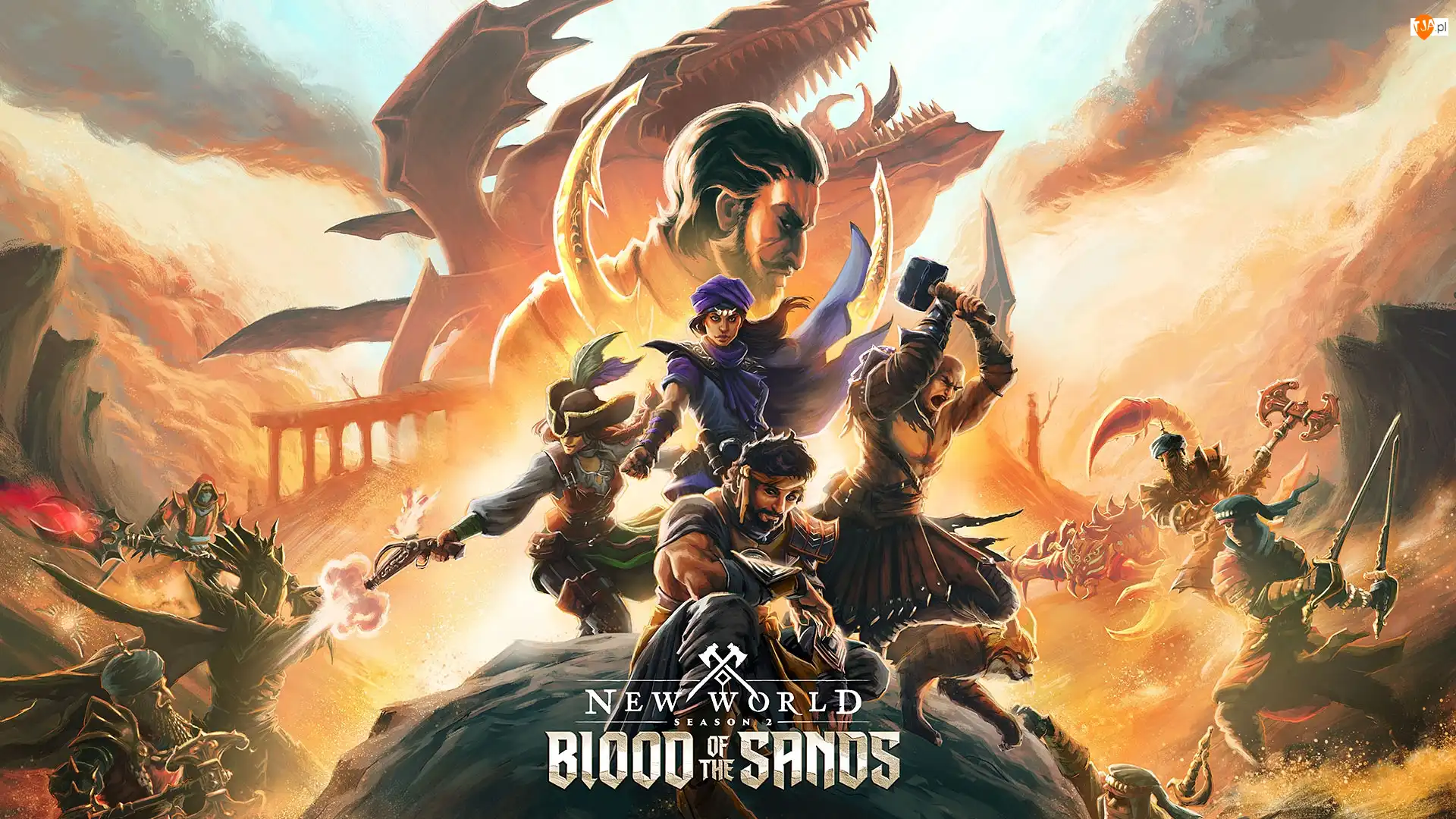New World Blood of the Sands, Plakat, Postacie, Gra