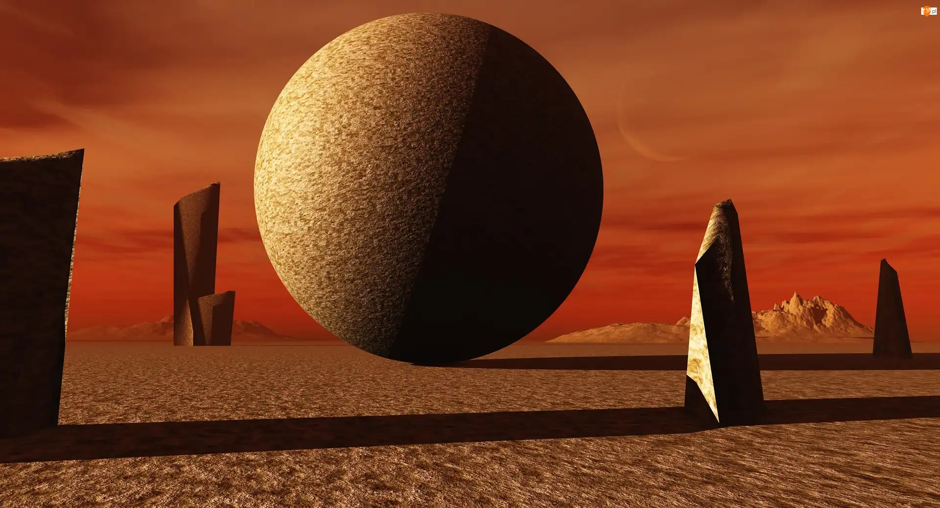 3D, Kula, Bryły