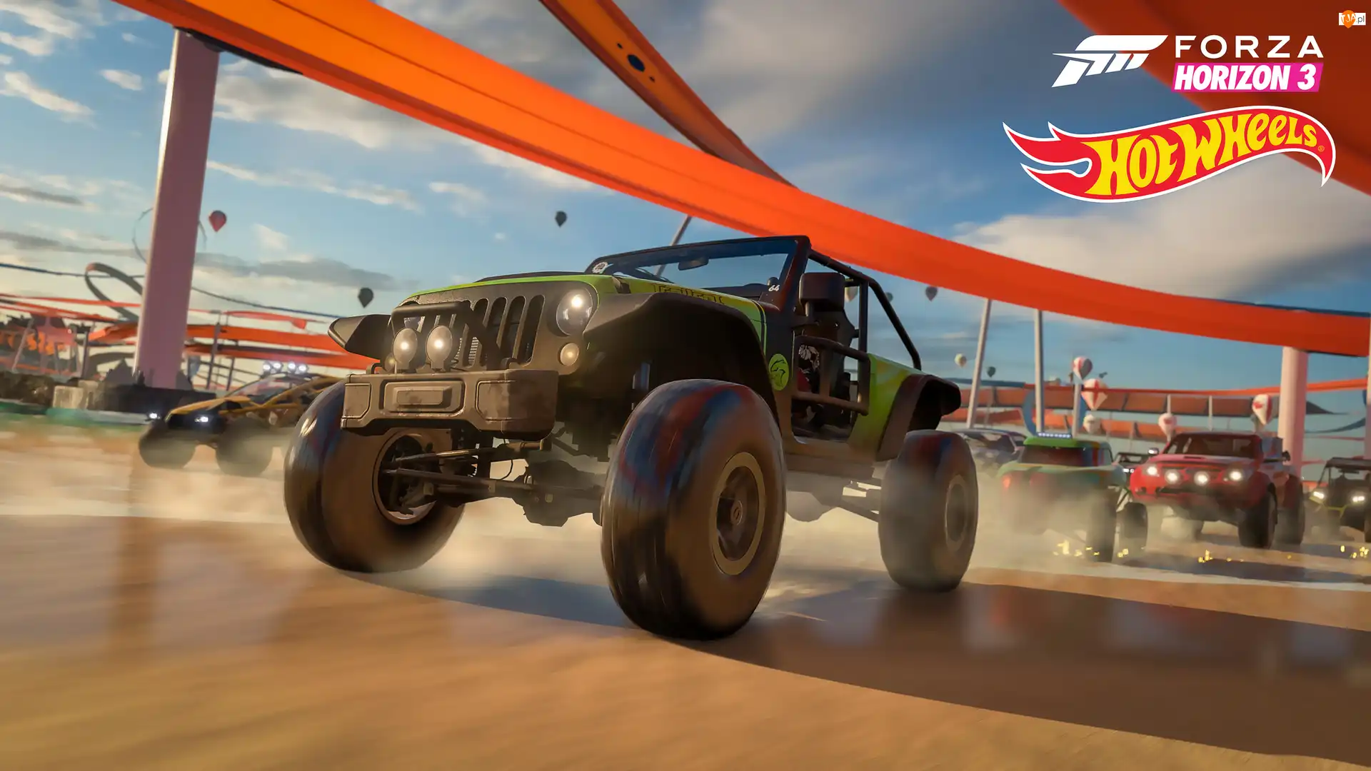 Samochody, Plakat, Hot Wheels, Forza Horizon 3, Wyścig