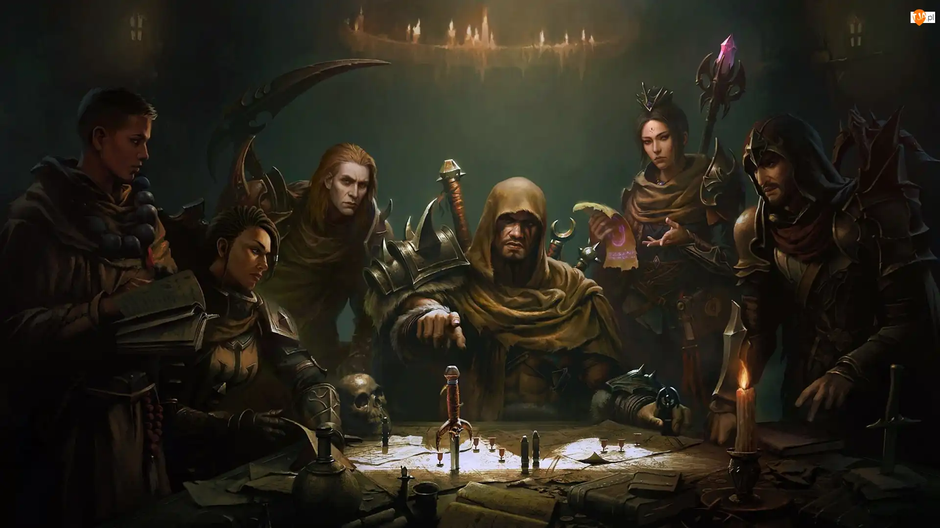 Diablo Immortal, Postacie, Stół, Gra