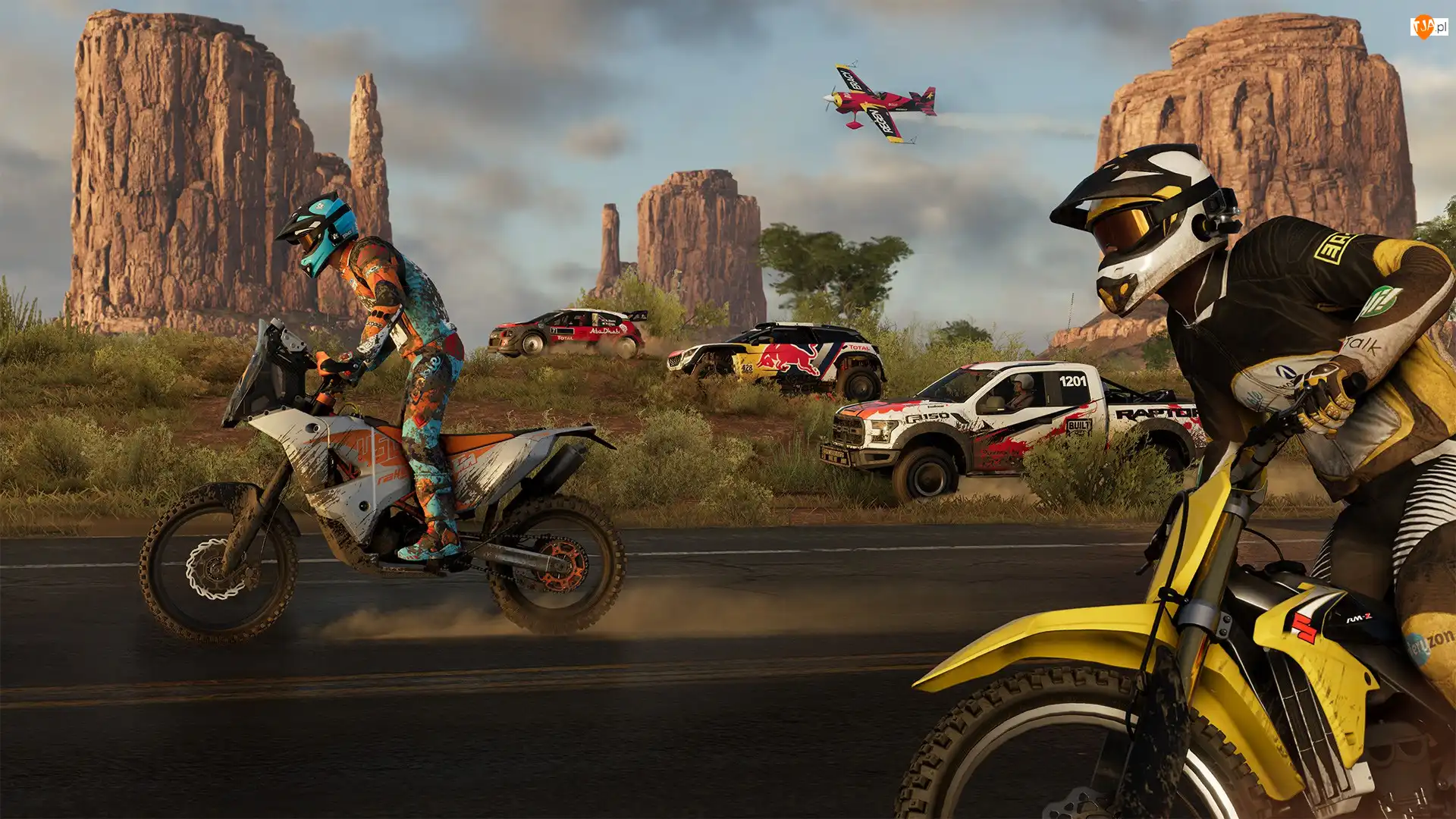 Samolot, The Crew 2, Motocykle, Samochody