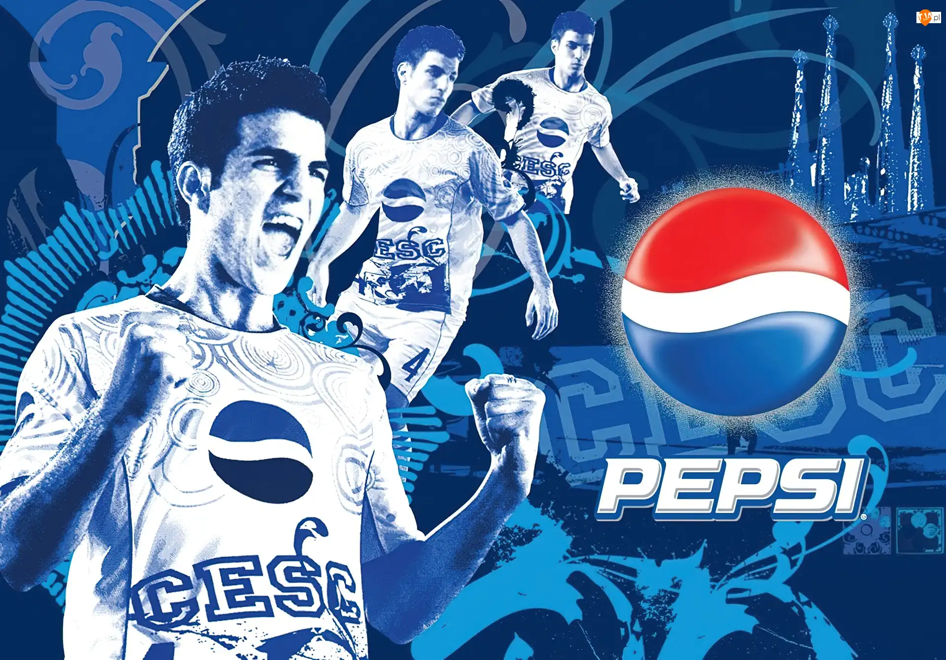 Piłkarze, Logo, Pepsi