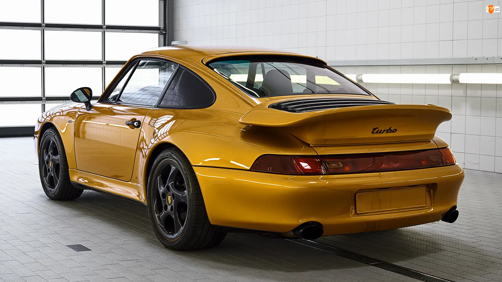 Tył, Porsche 911 Turbo