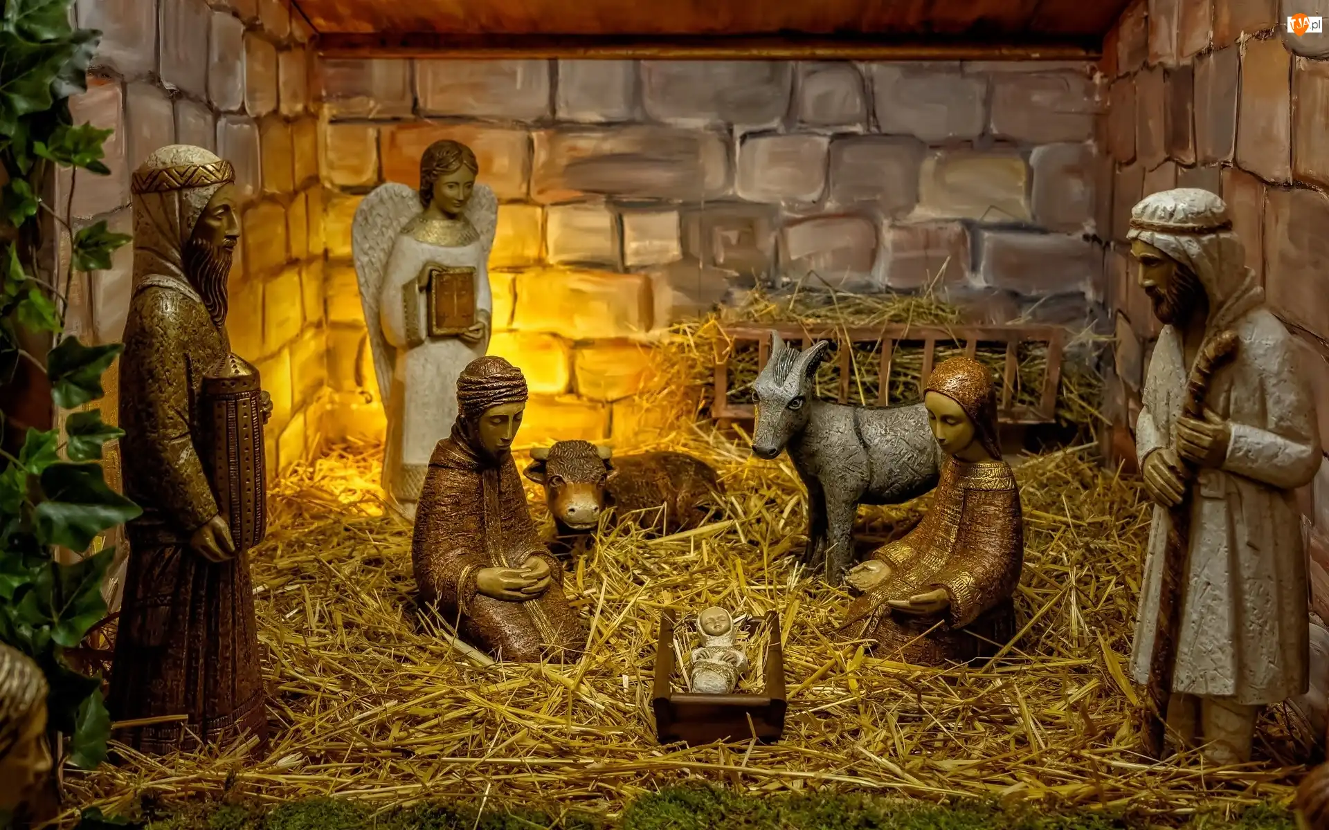 Sianko, Boże Narodzenie, Jezus, Żłóbek, Szopka