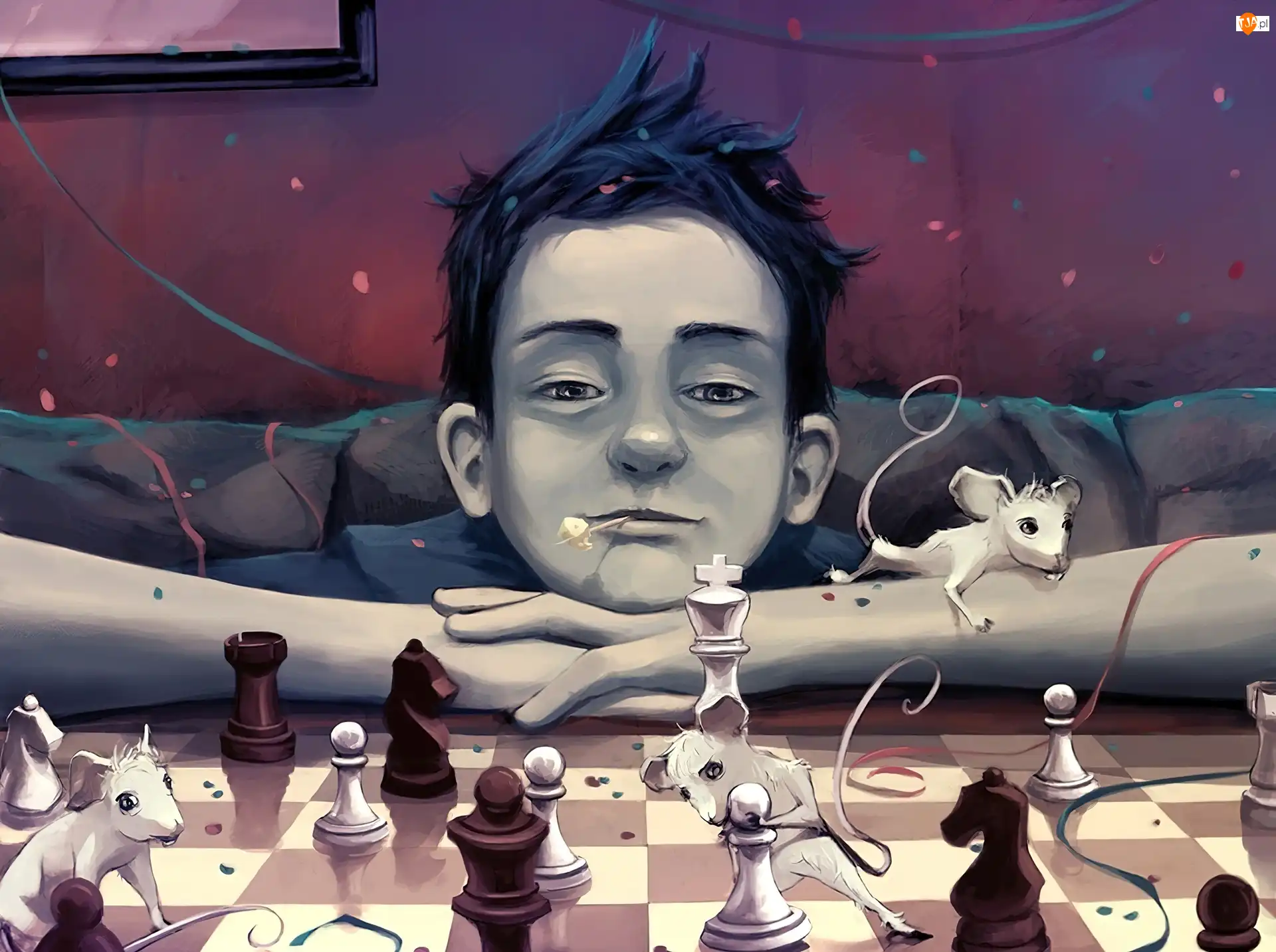 Szachy, Cyril Rolando, Chłopiec