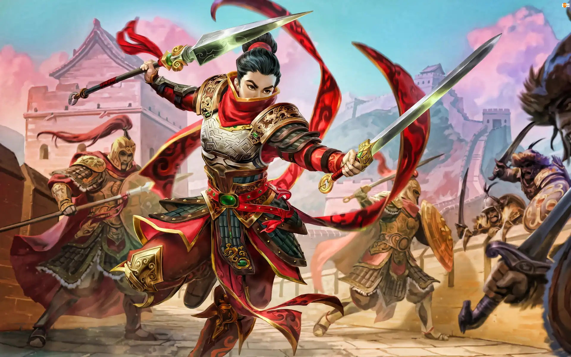 Mulan, Gra, Smite, Bitwa