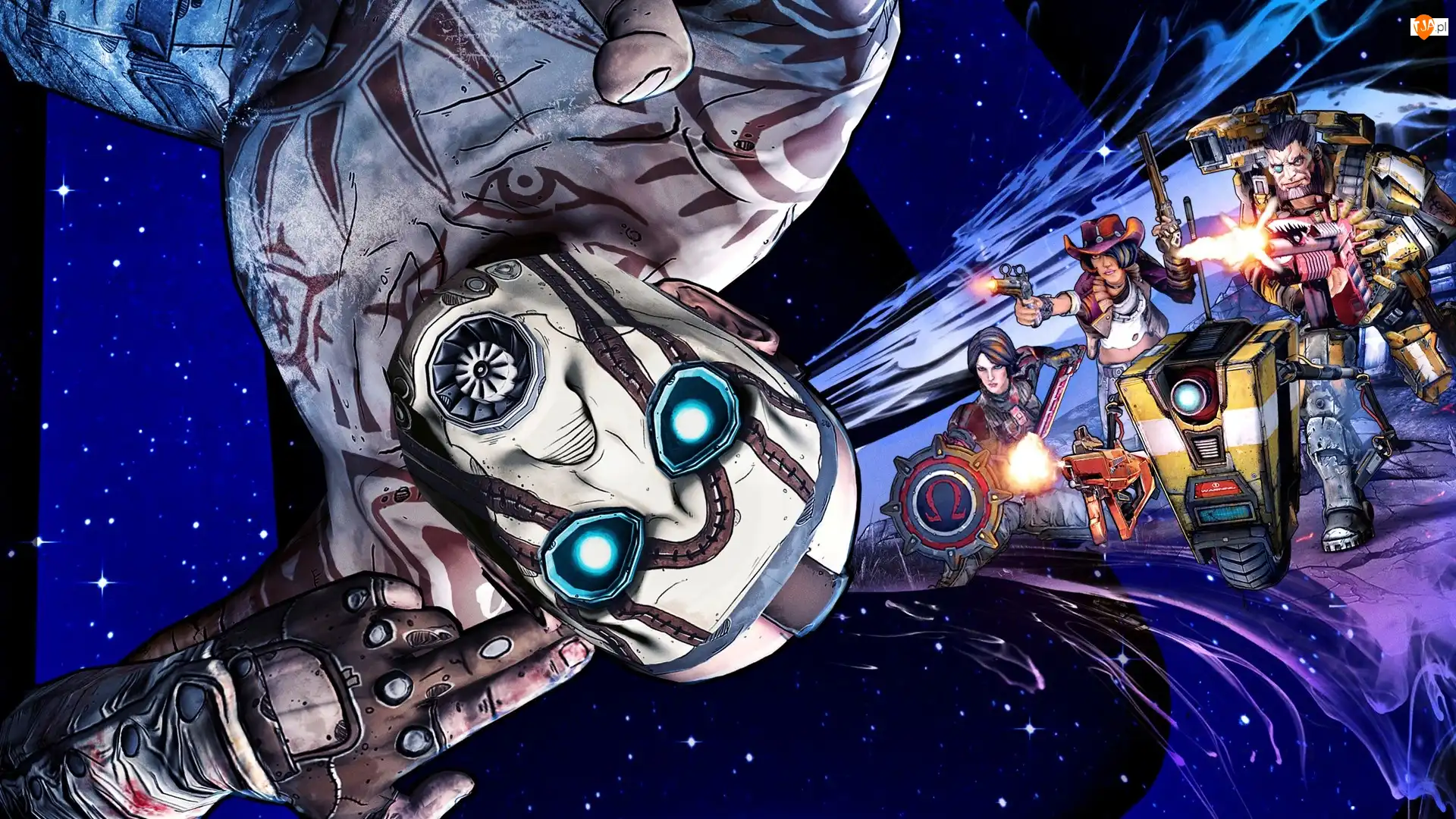 Broń, Borderlands: The Pre-Sequel, Kosmos, Maska