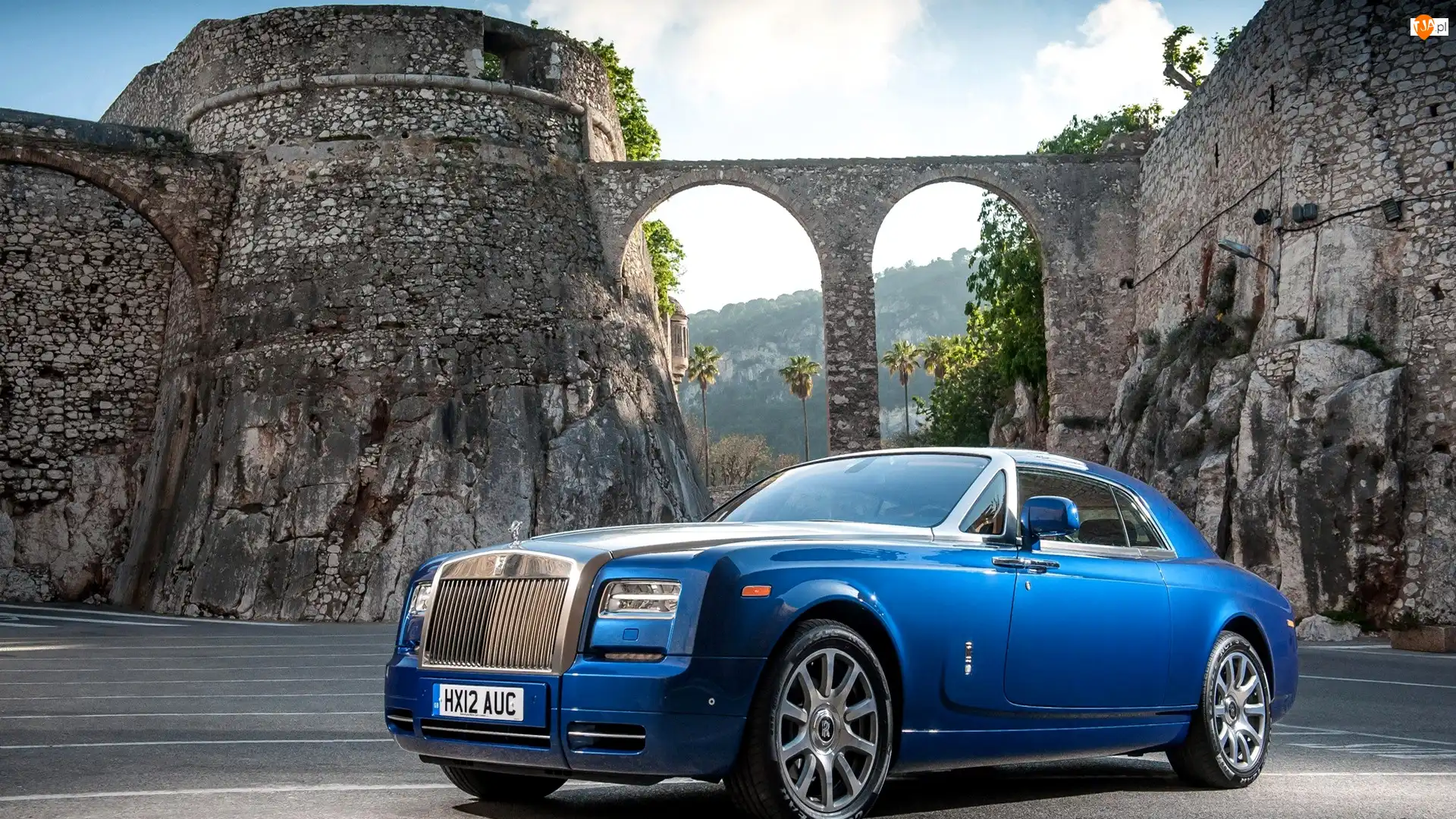 Mury, Niebieski, Rolls=Royce Phantom Coupe