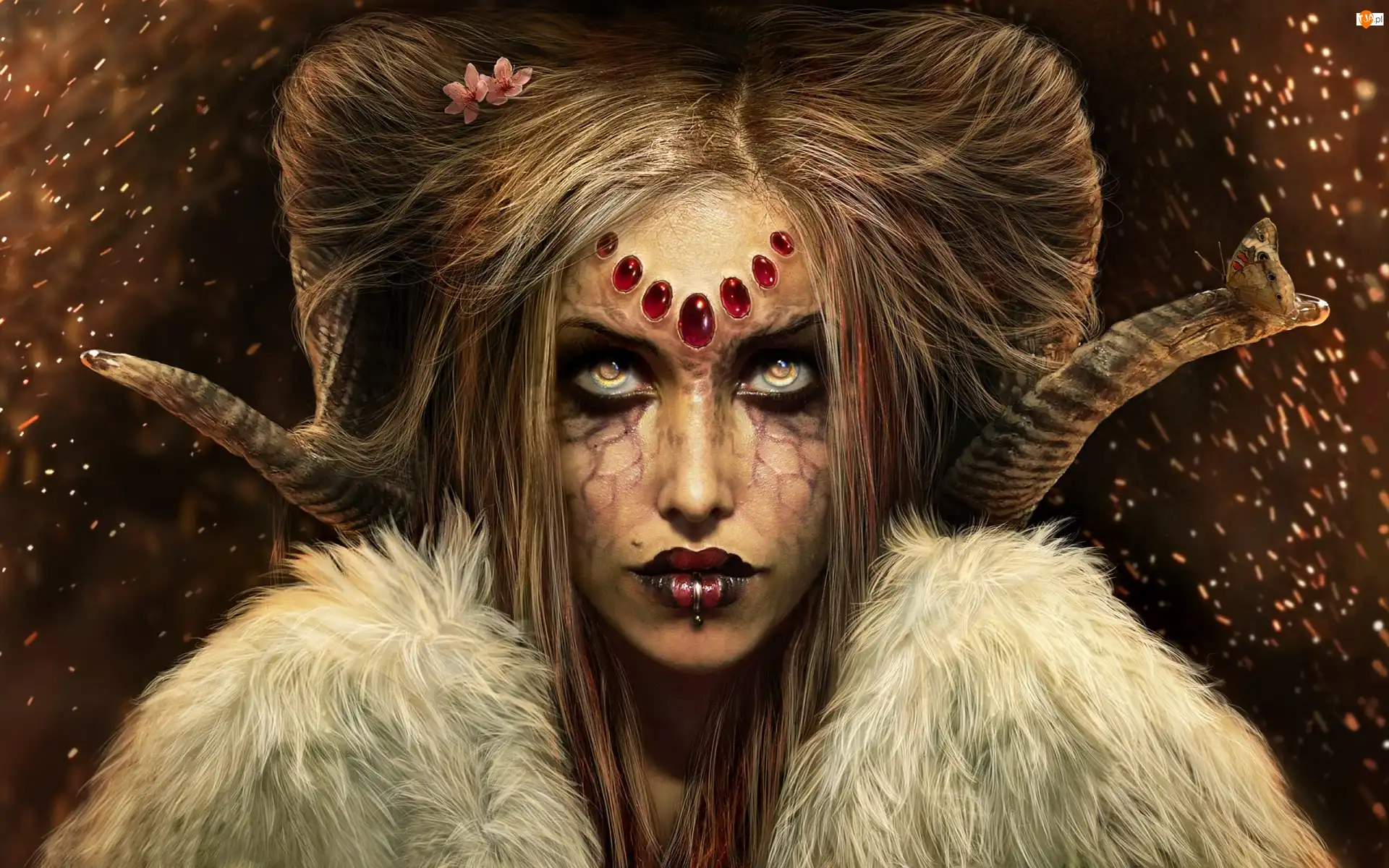 Kobieta, Mroczny, Demon