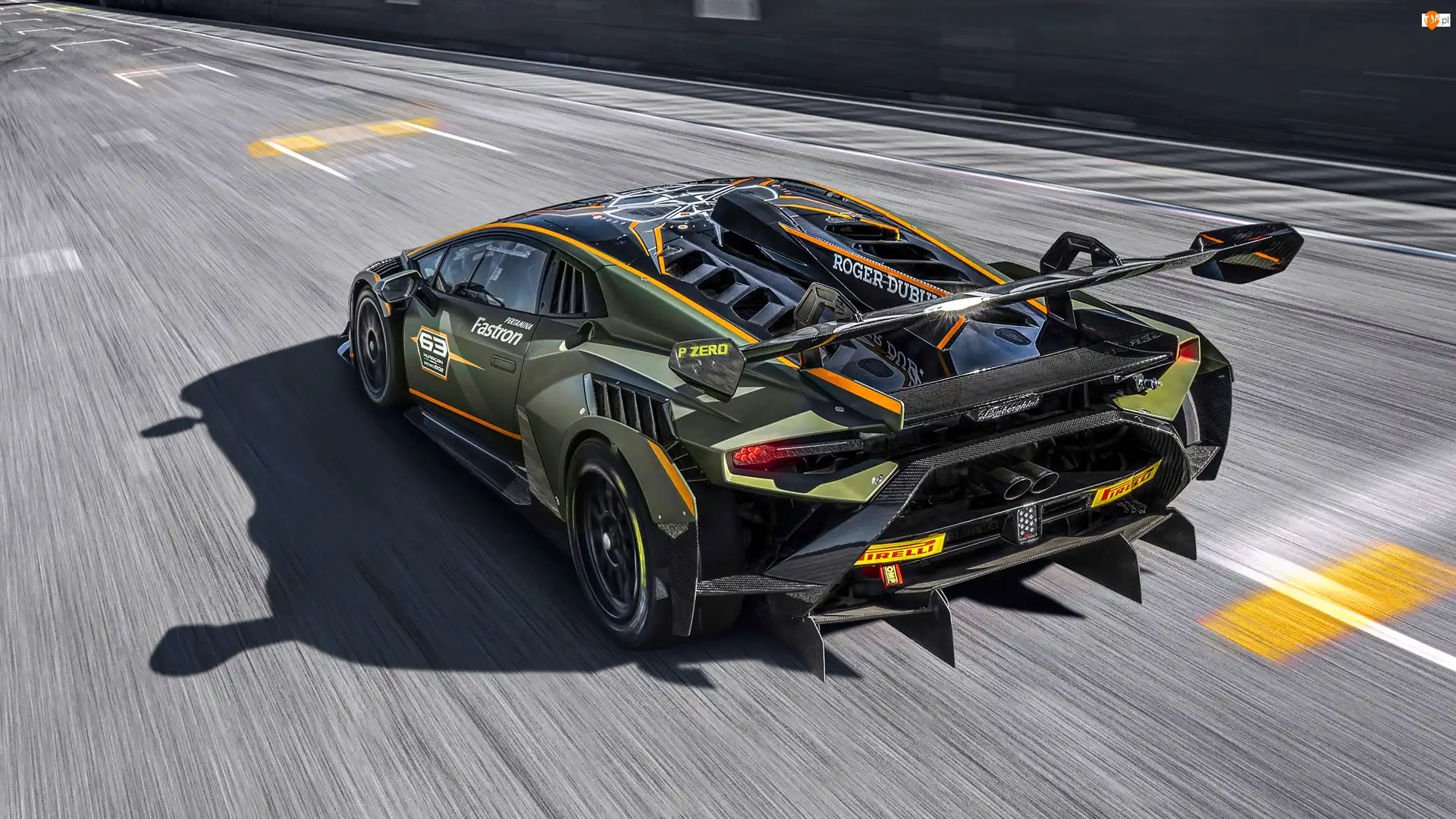 Tył, Lamborghini Huracan Super Trofeo EVO2