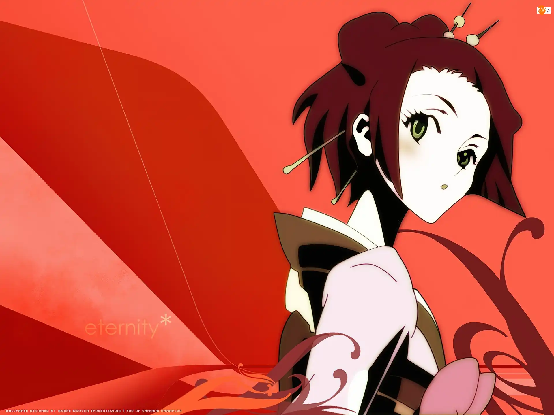 krótkie włosy, Samurai Champloo