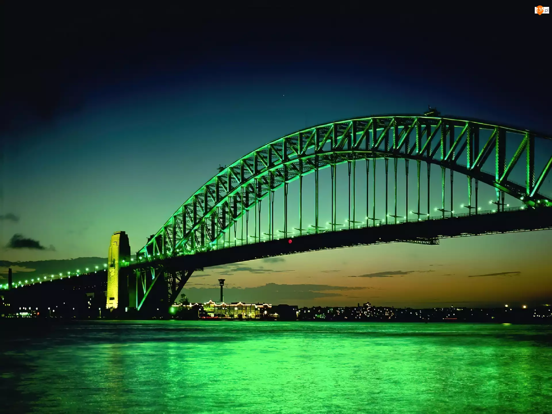 Noc, Sydney, Most, Harbour
