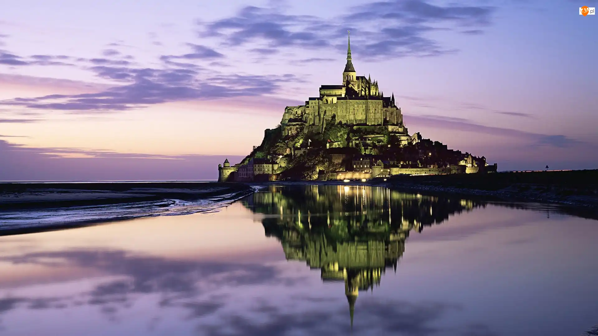 Opactwo św. Michała Archanioła, Wyspa, Mont Saint Michel, Francja, Kościół